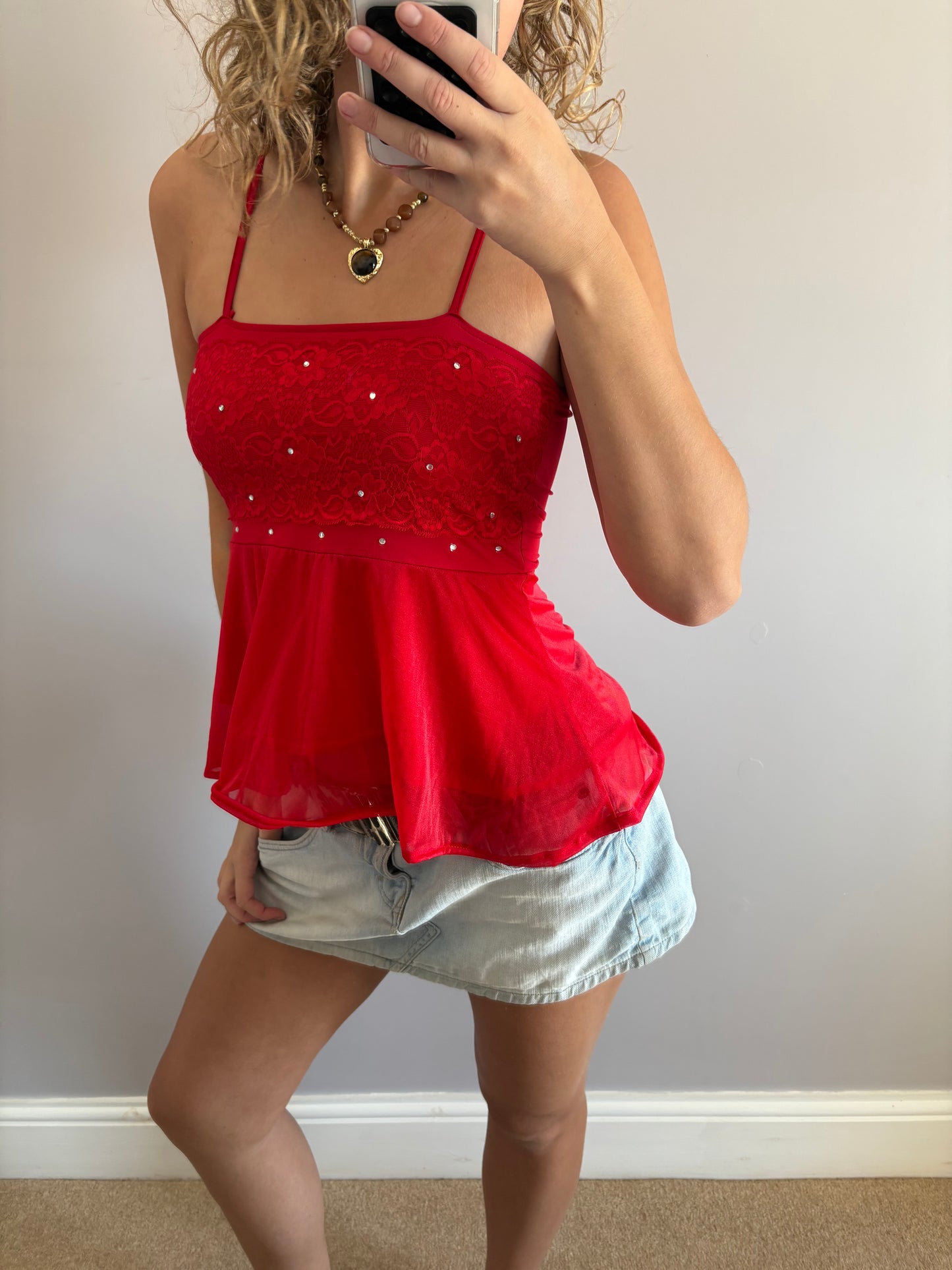 sequin cami