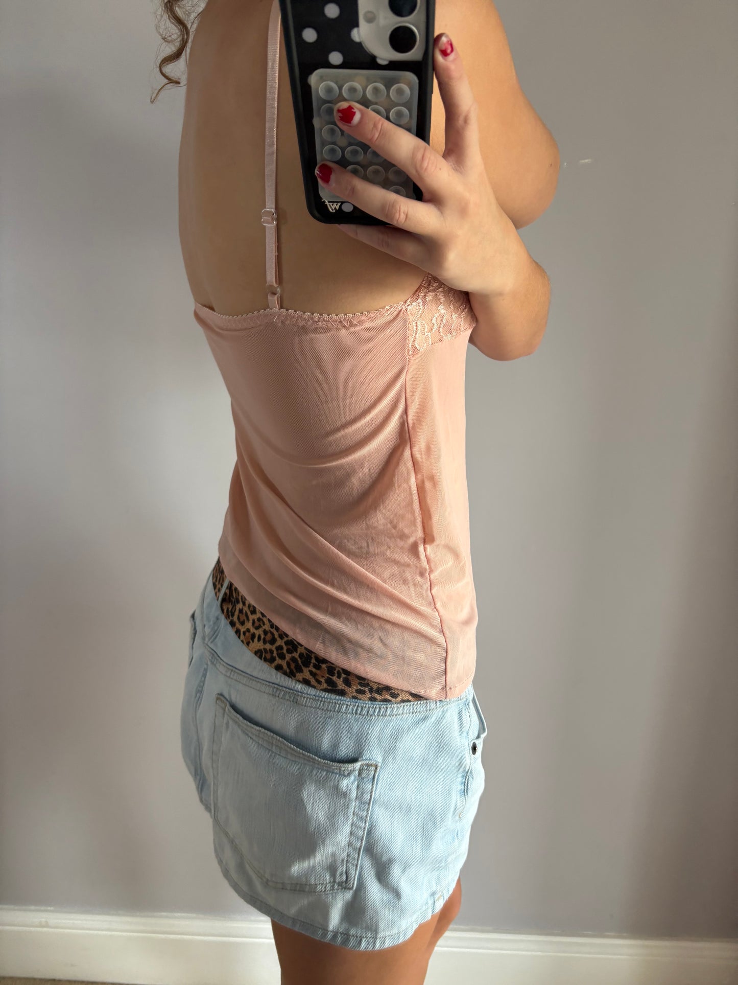pink cami