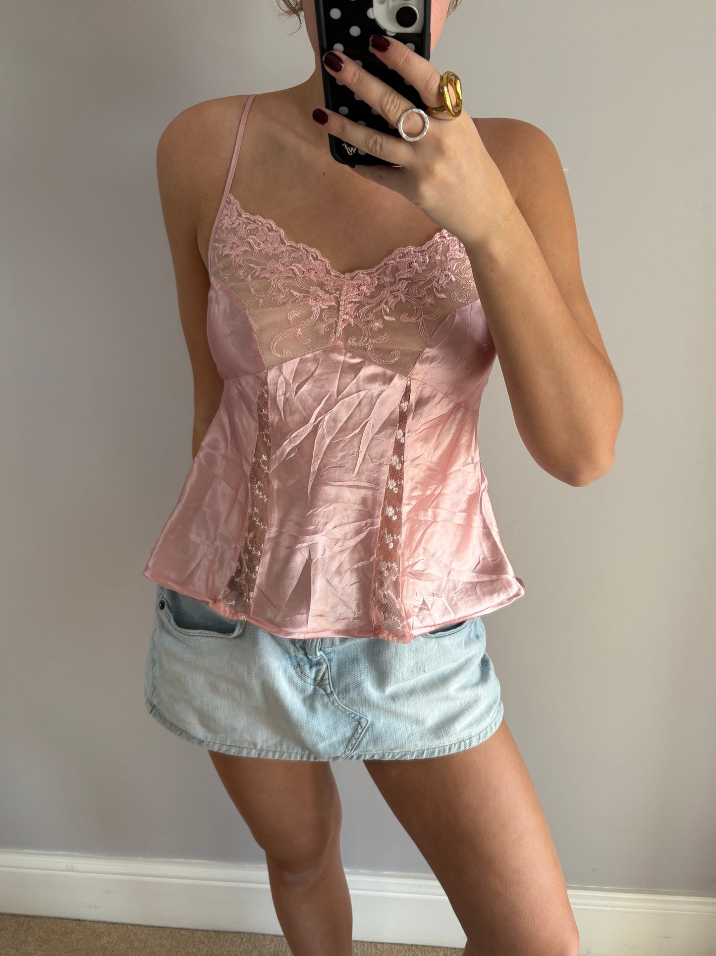 pink cami