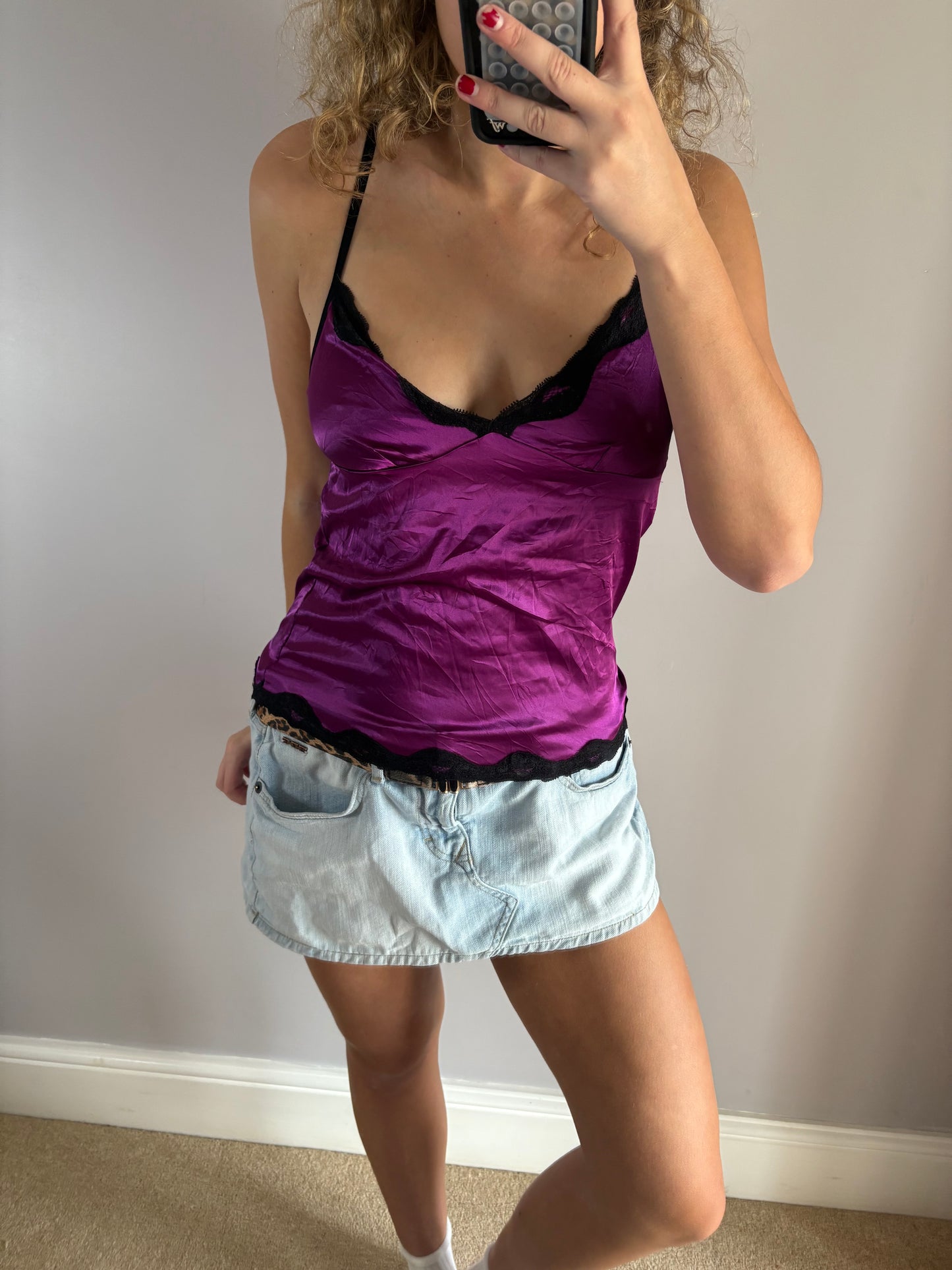 purple cami