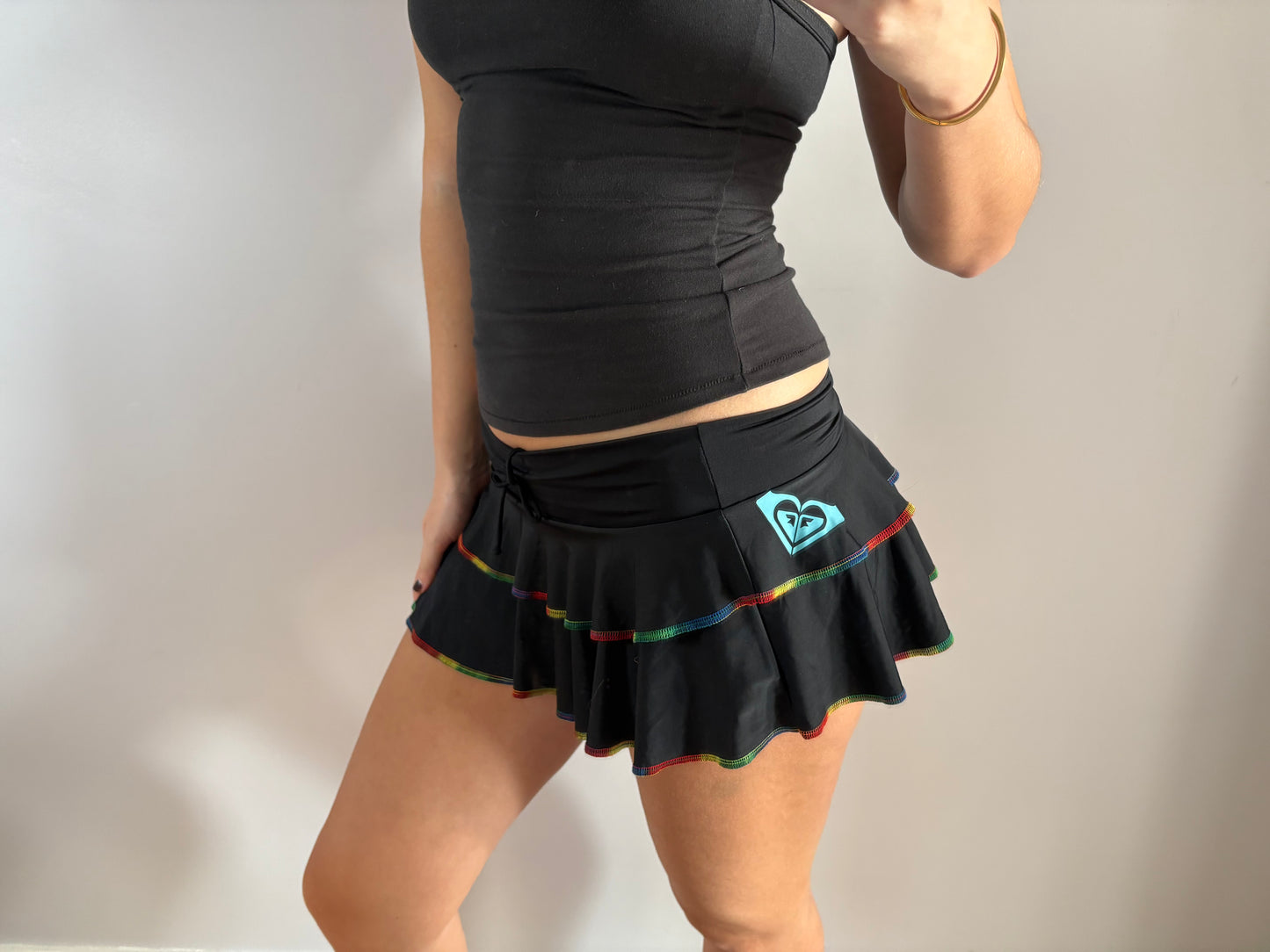 roxy mini skirt