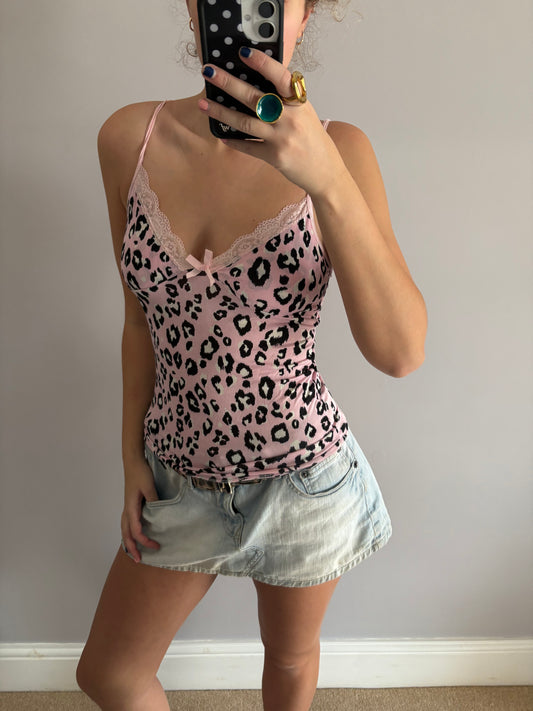 leopard cami