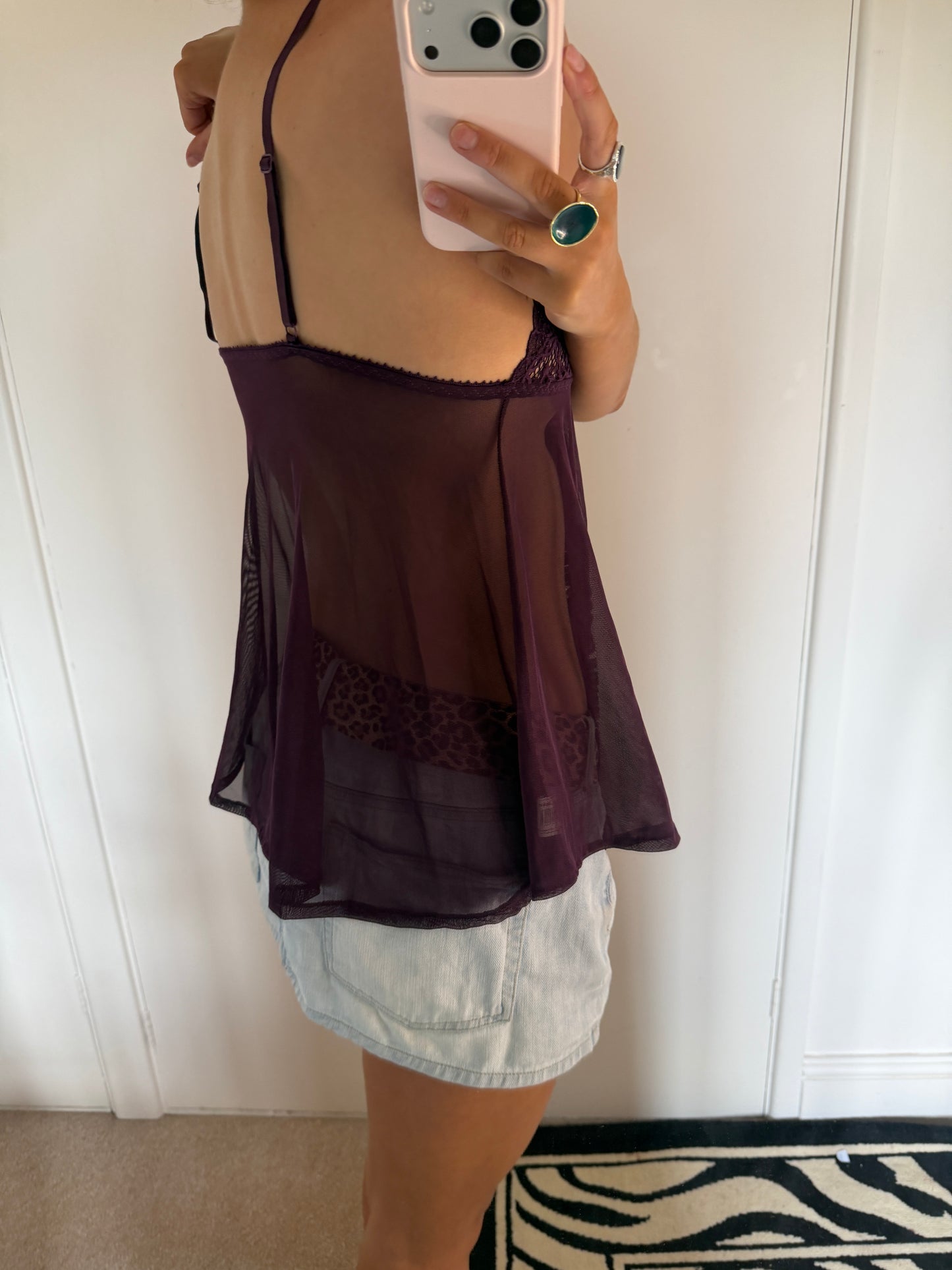 purple cami