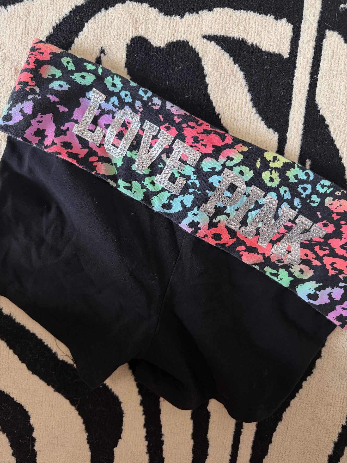 vs pink shorts
