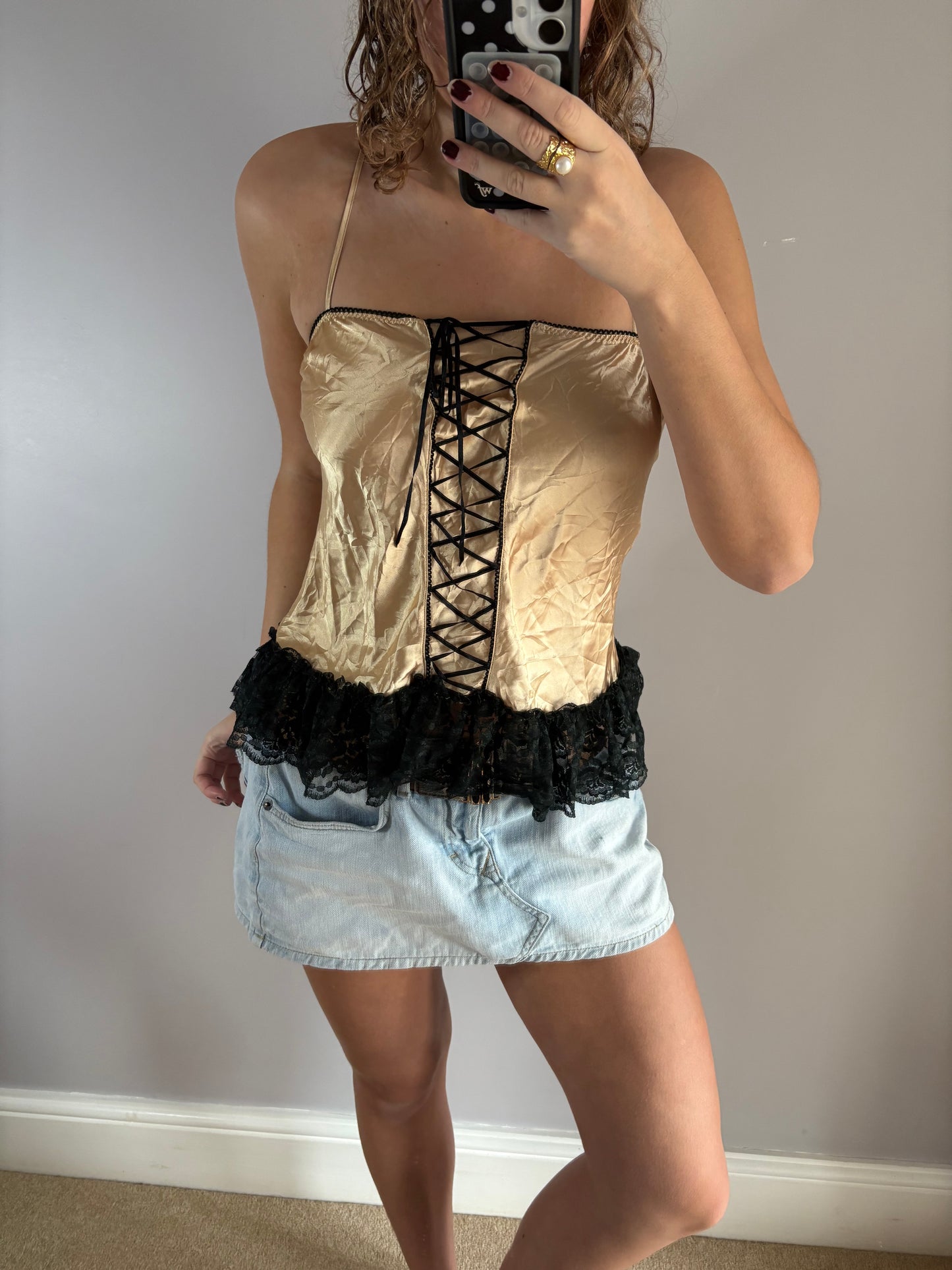 laced cami