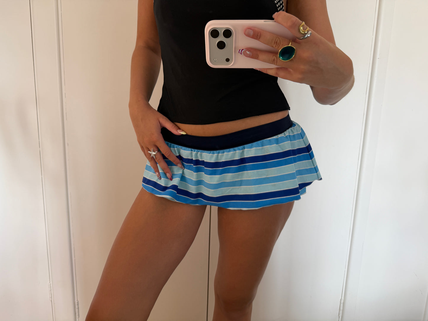 y2k mini skirt
