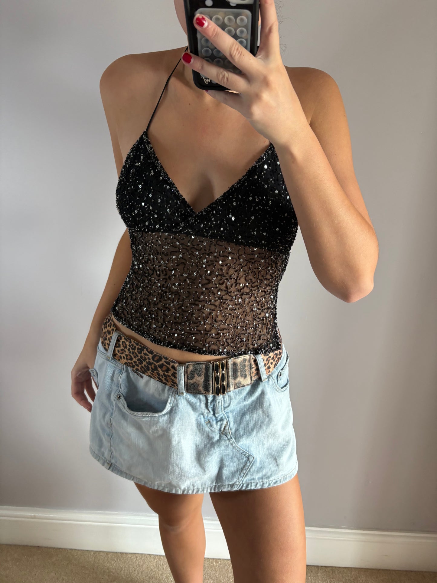 beaded cami