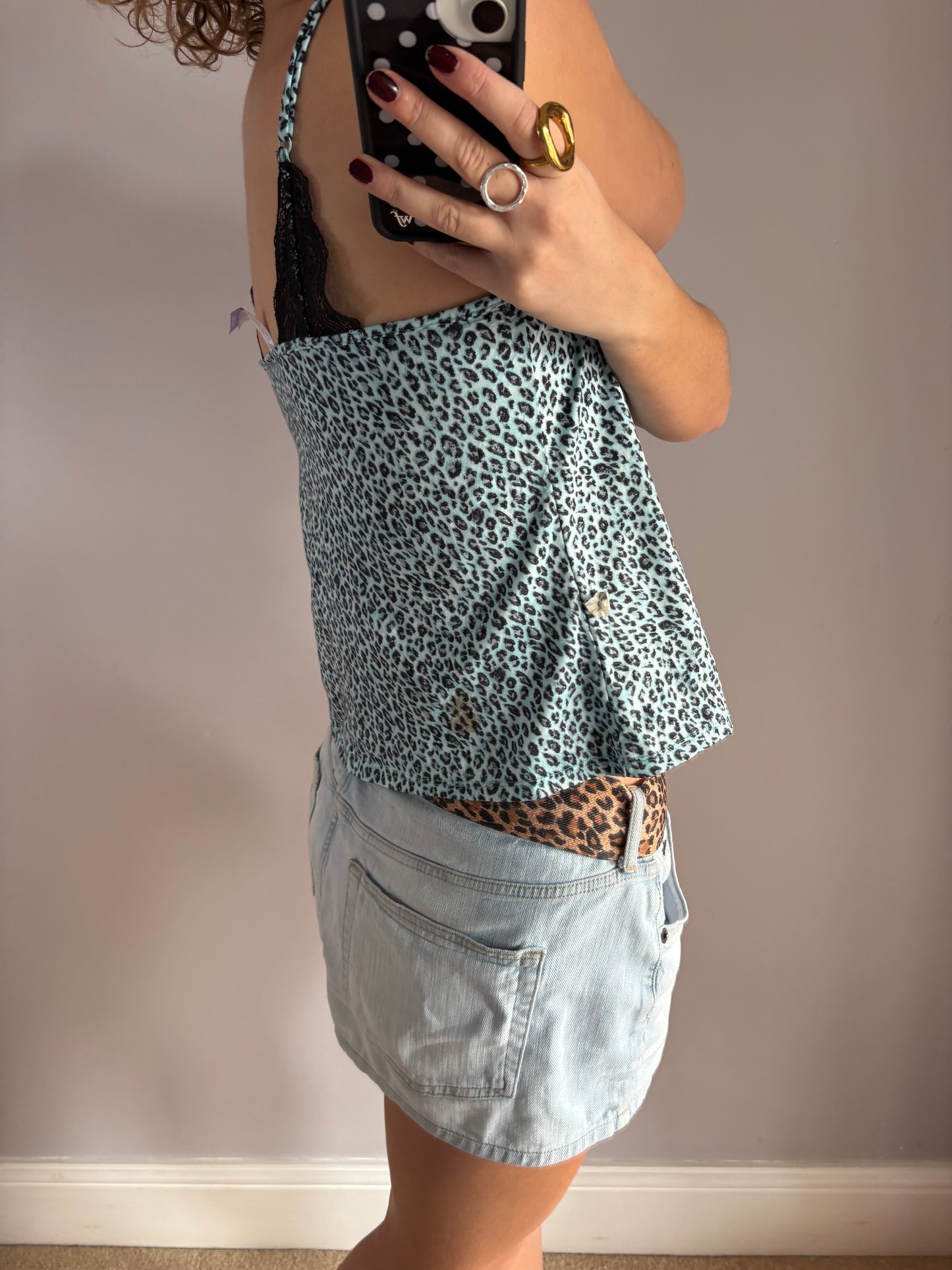leopard cami