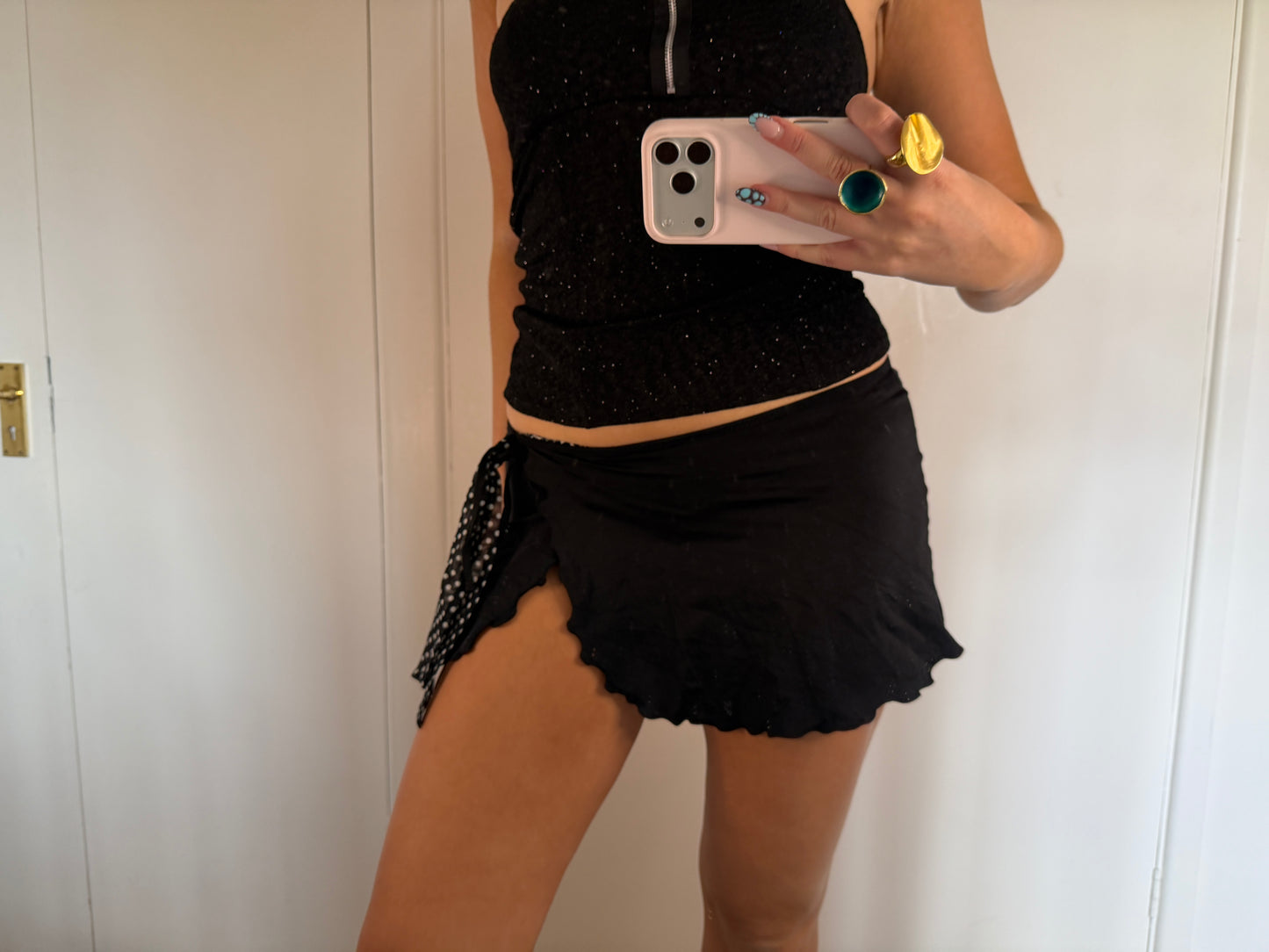 black sarong
