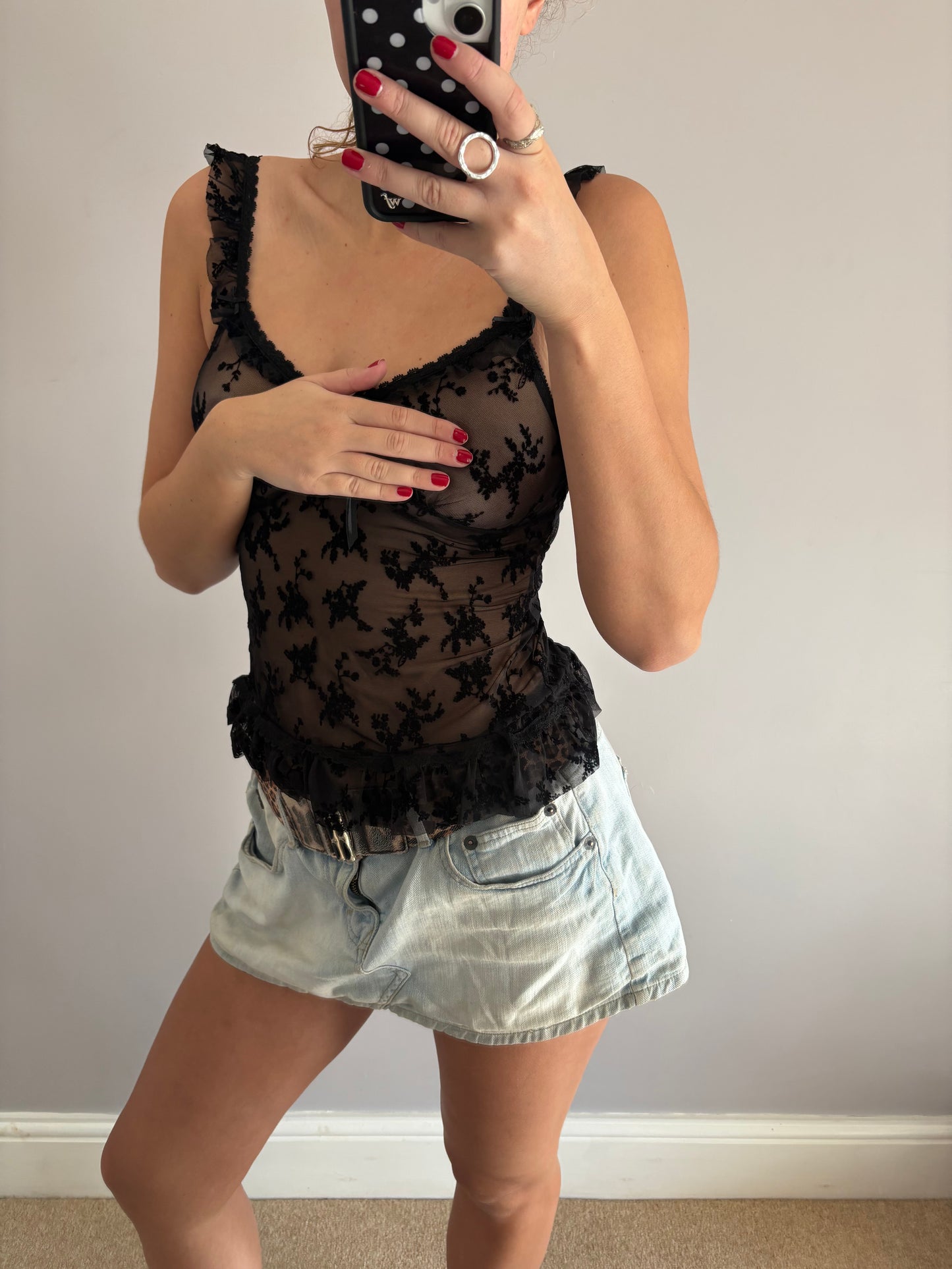 mesh cami