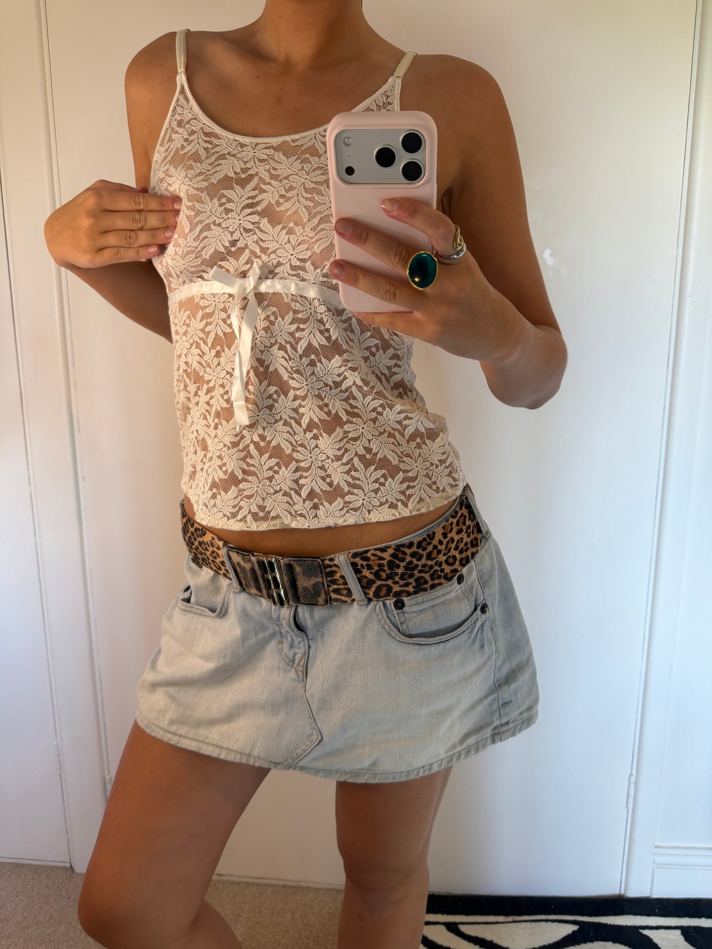 laced cami