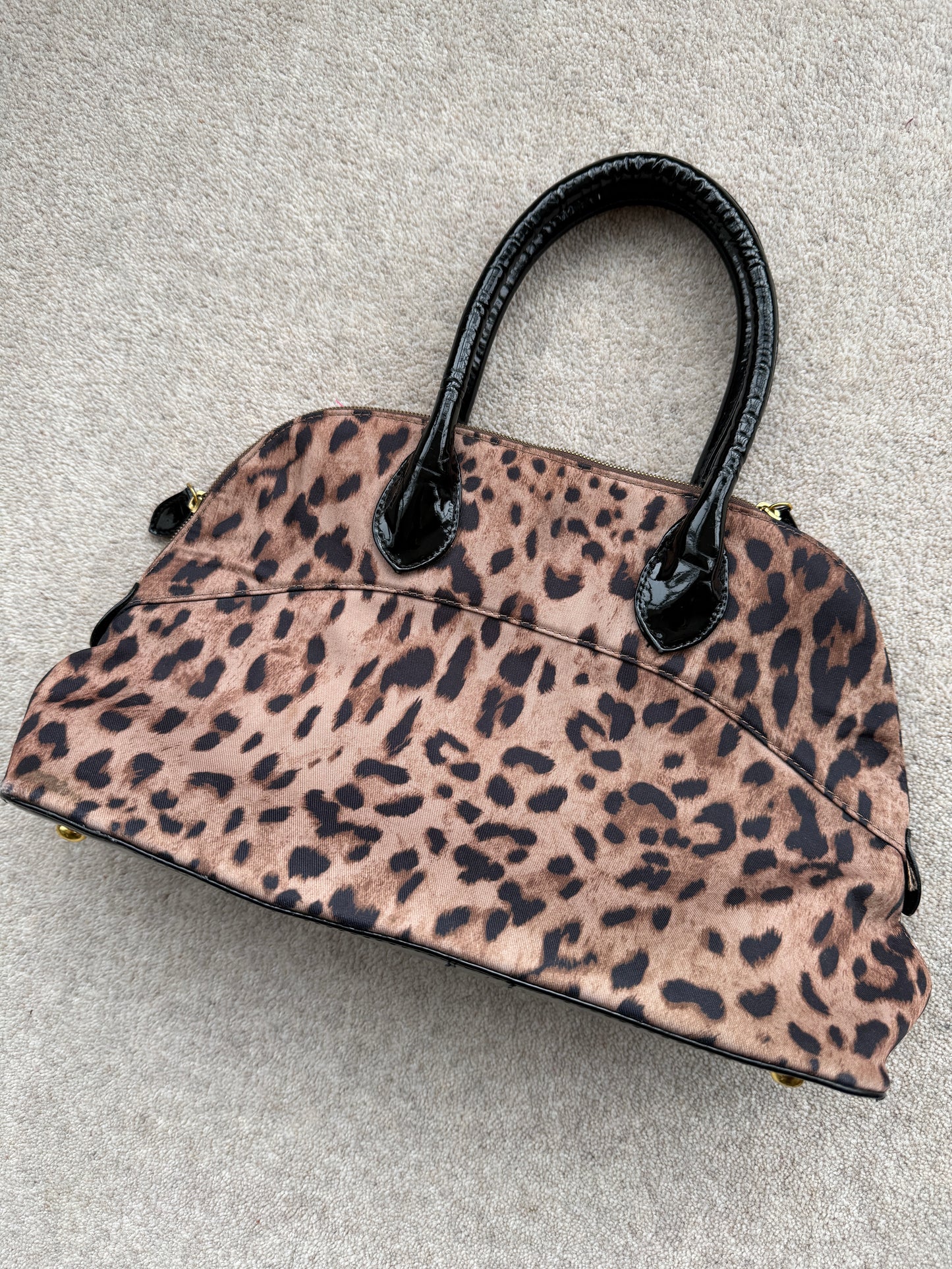 leopard bag