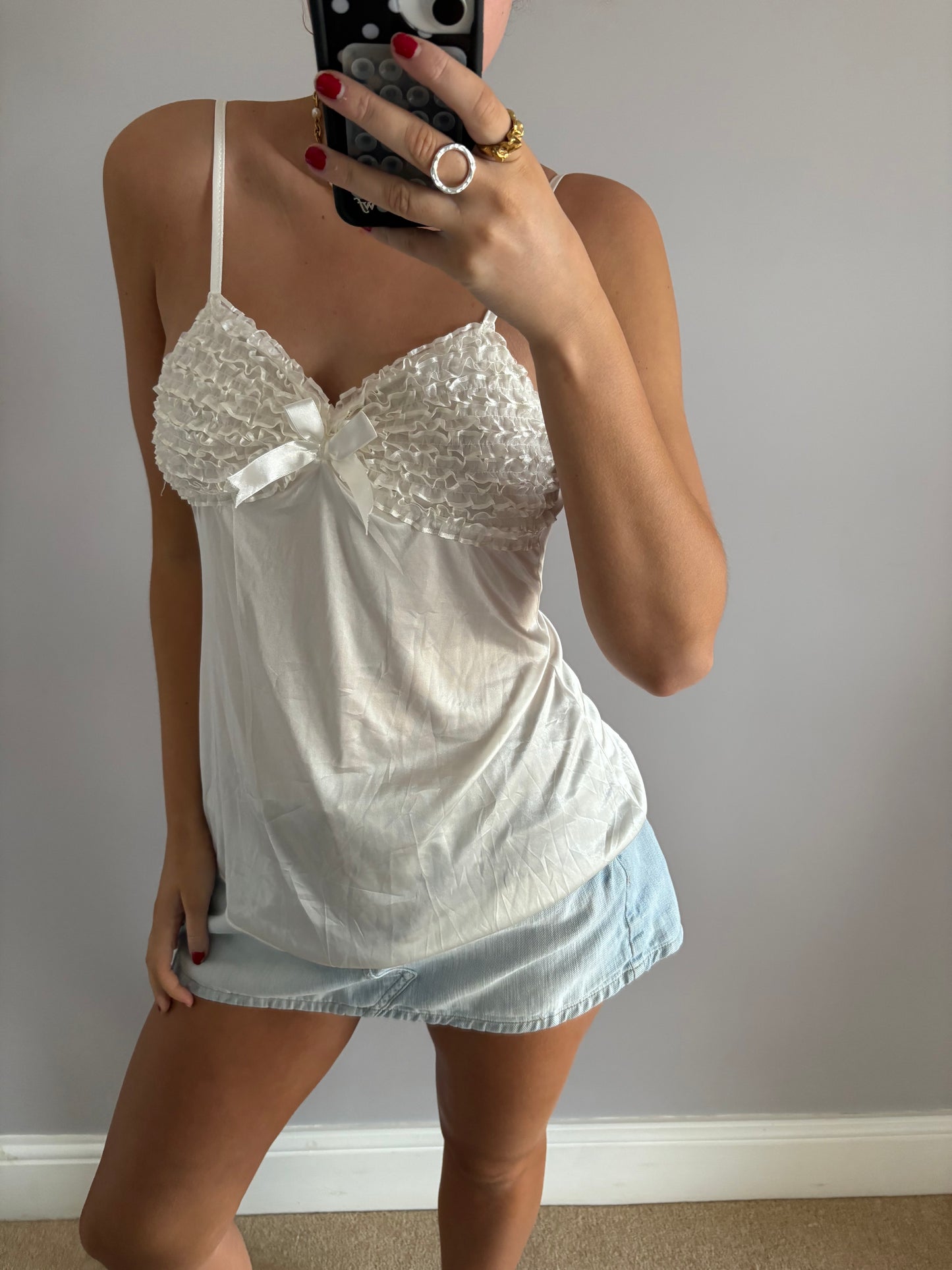white cami