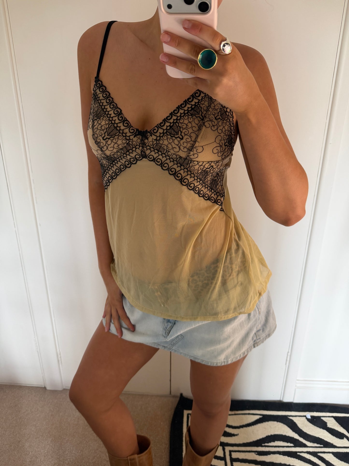 laced cami