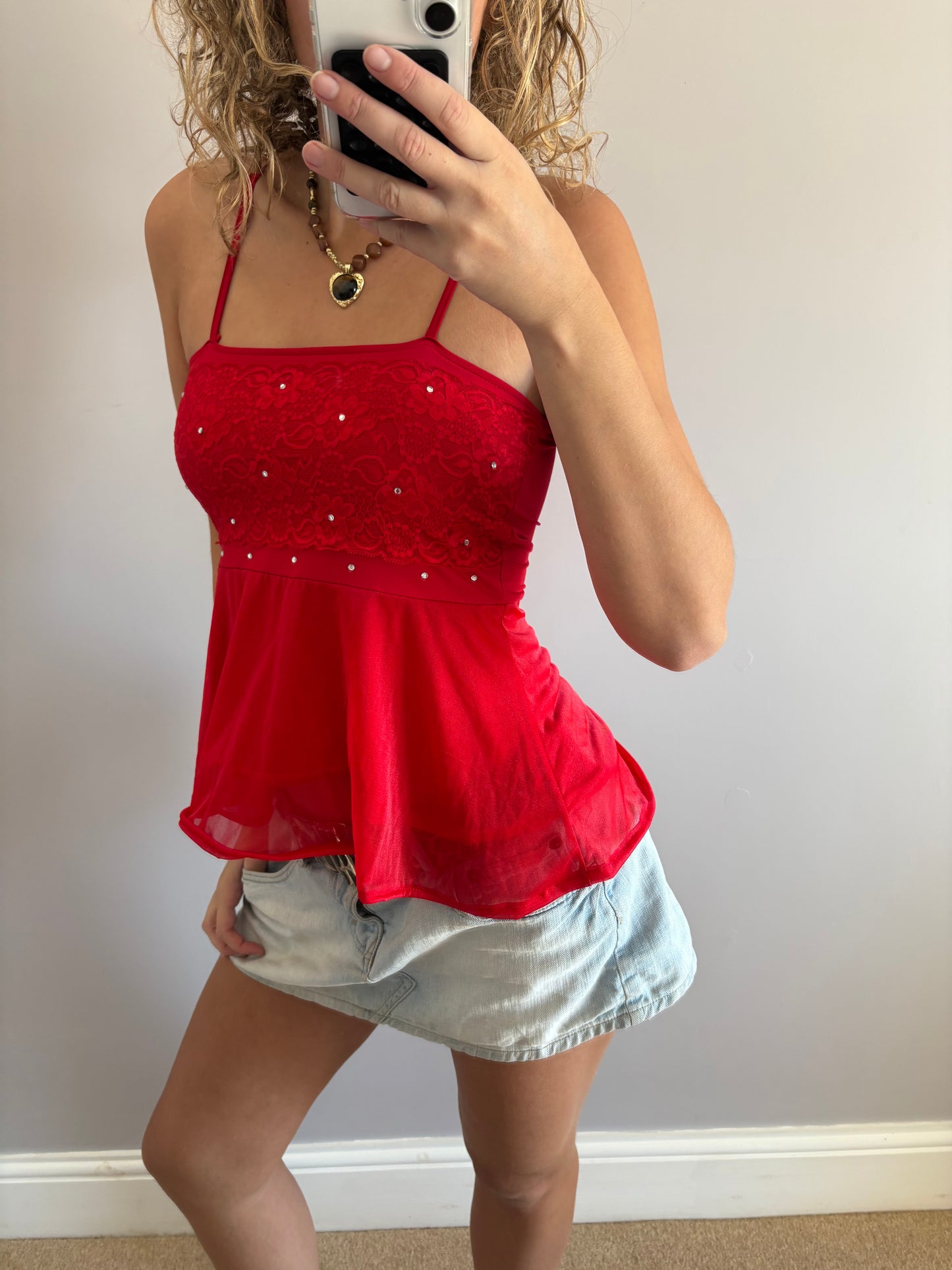 sequin cami