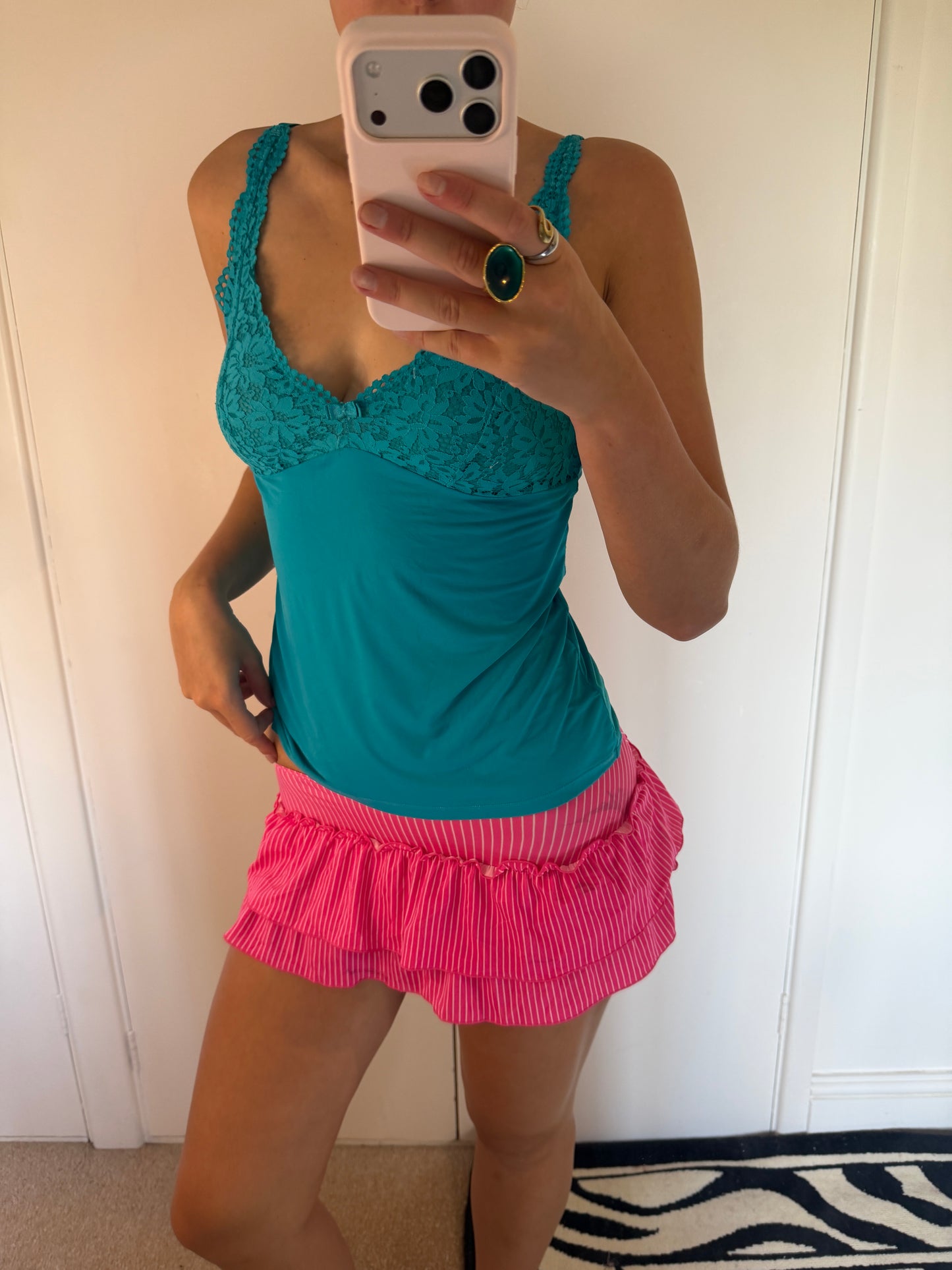 y2k mini skirt