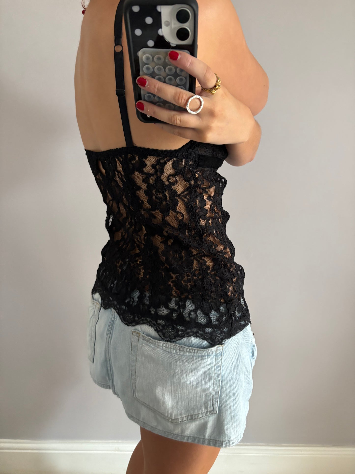 laced cami