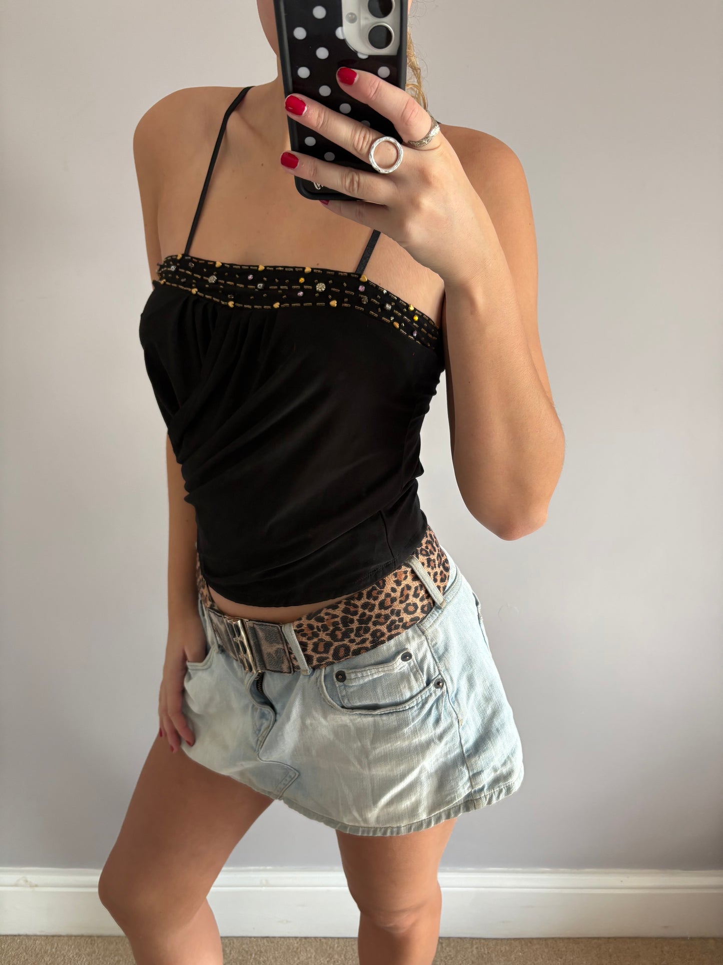 beaded cami