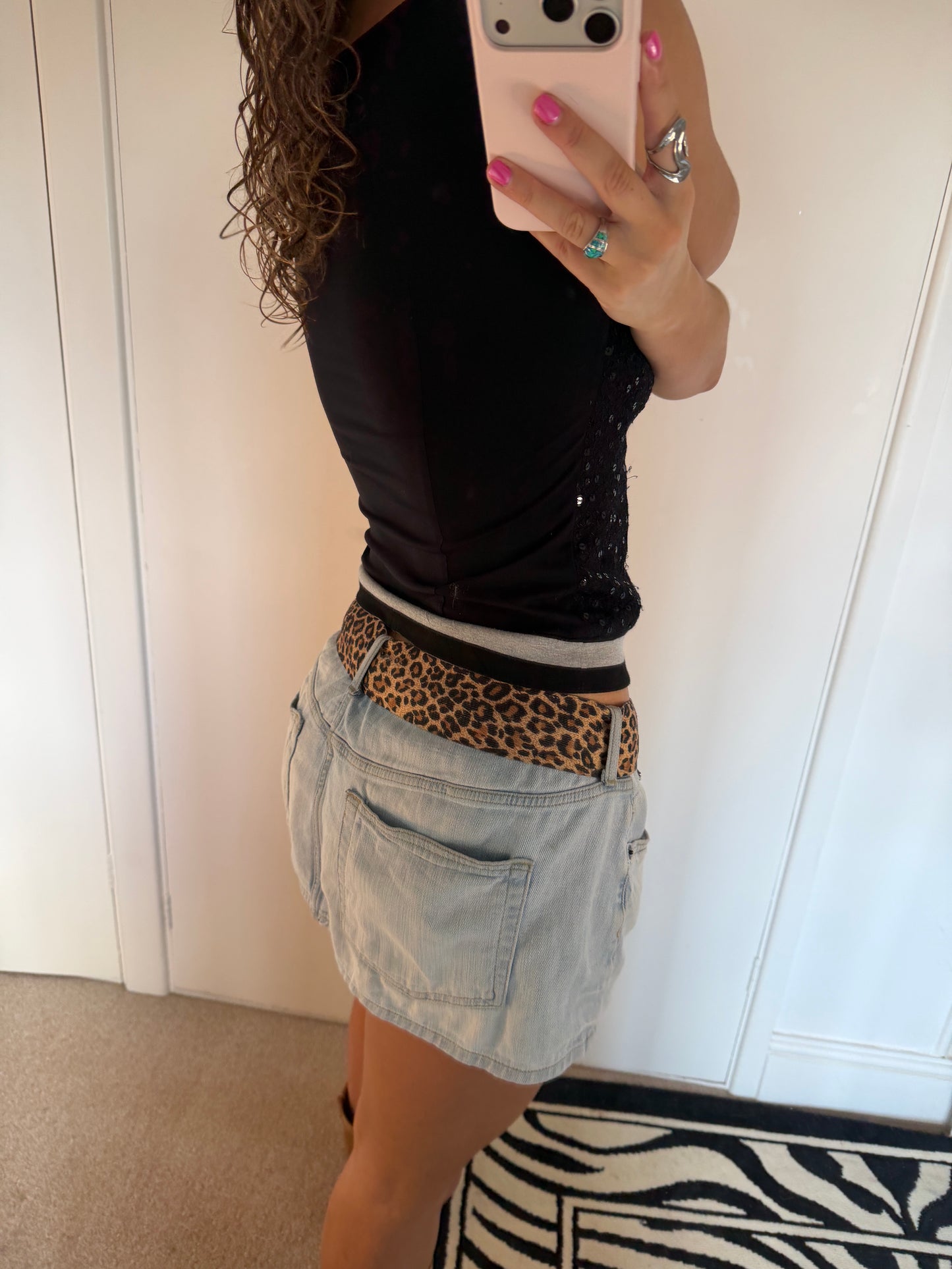 sequin top