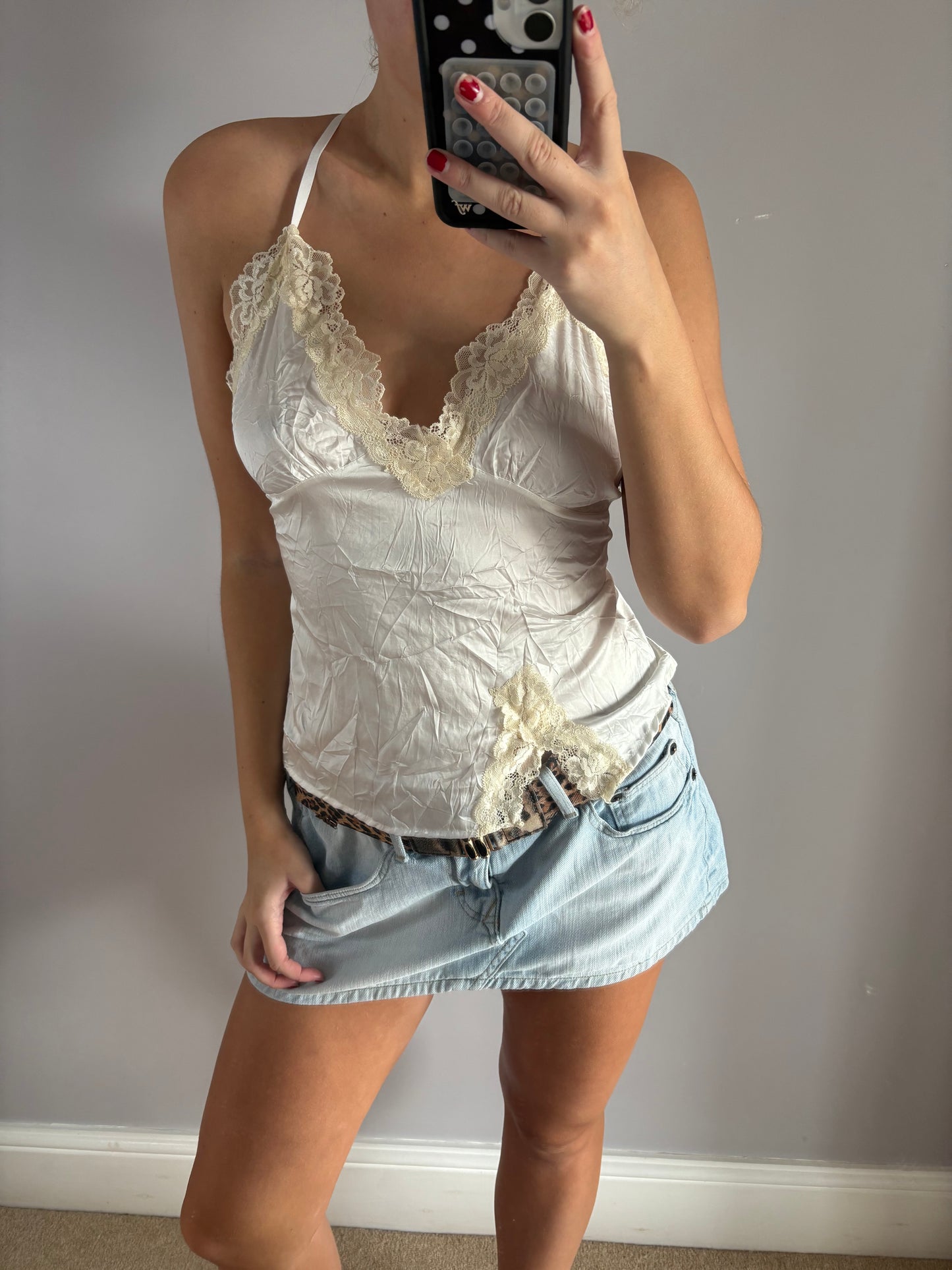 white cami