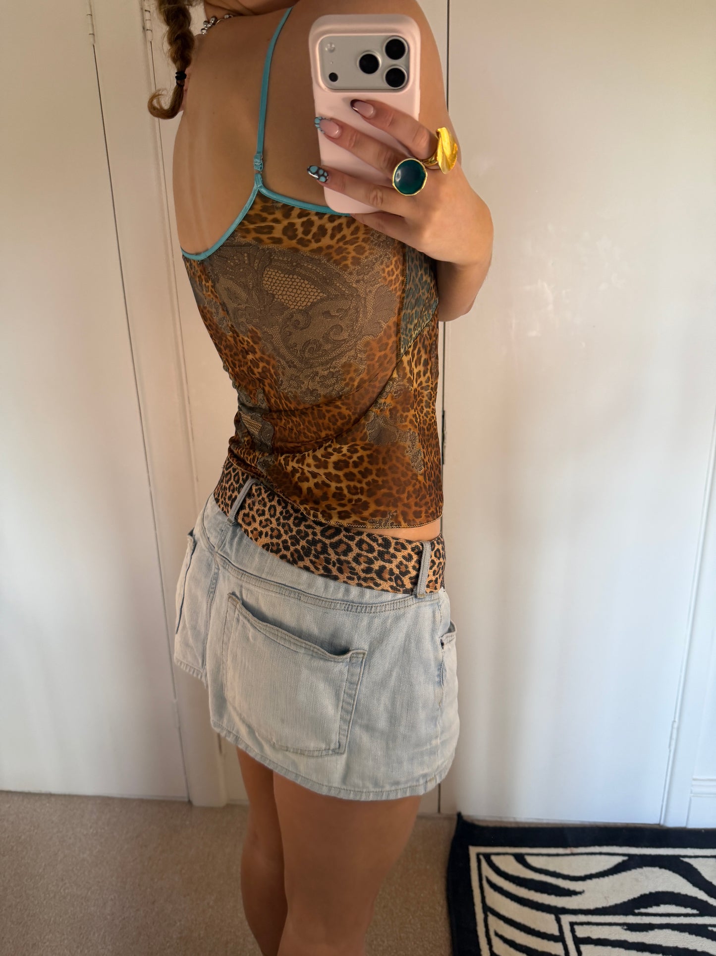 leopard cami