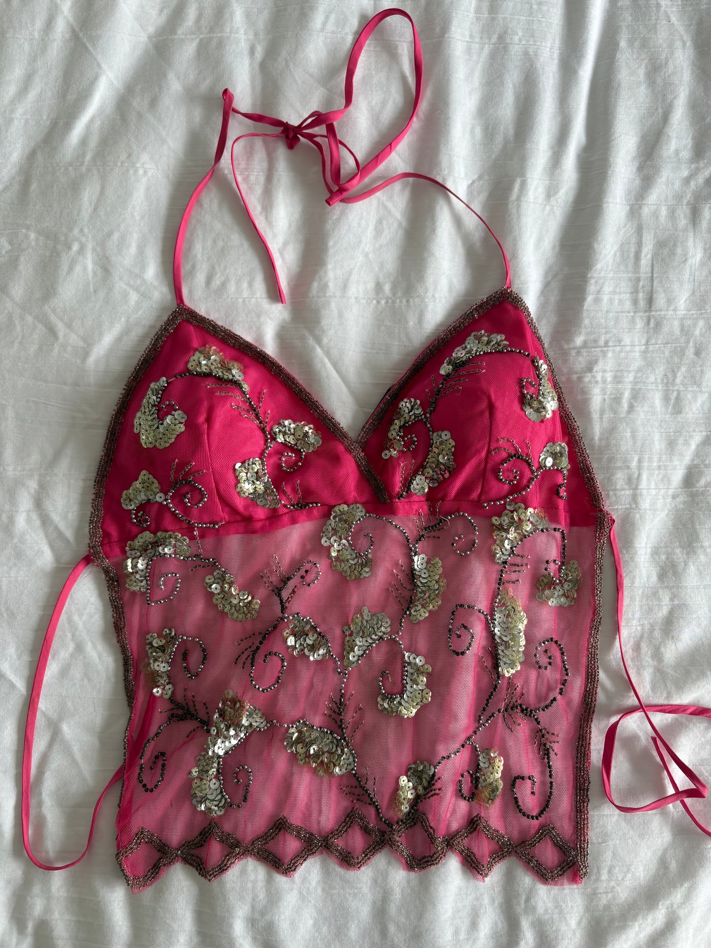 beaded cami