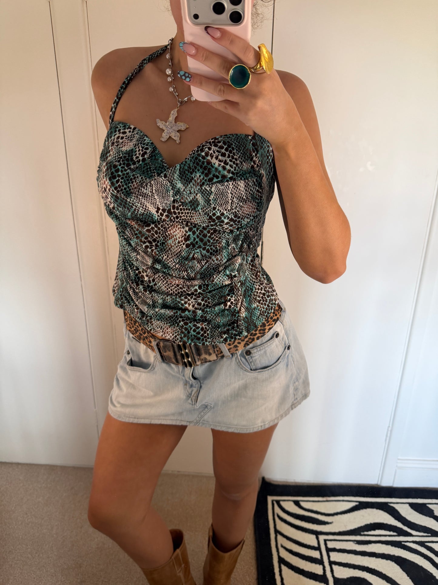 leopard top