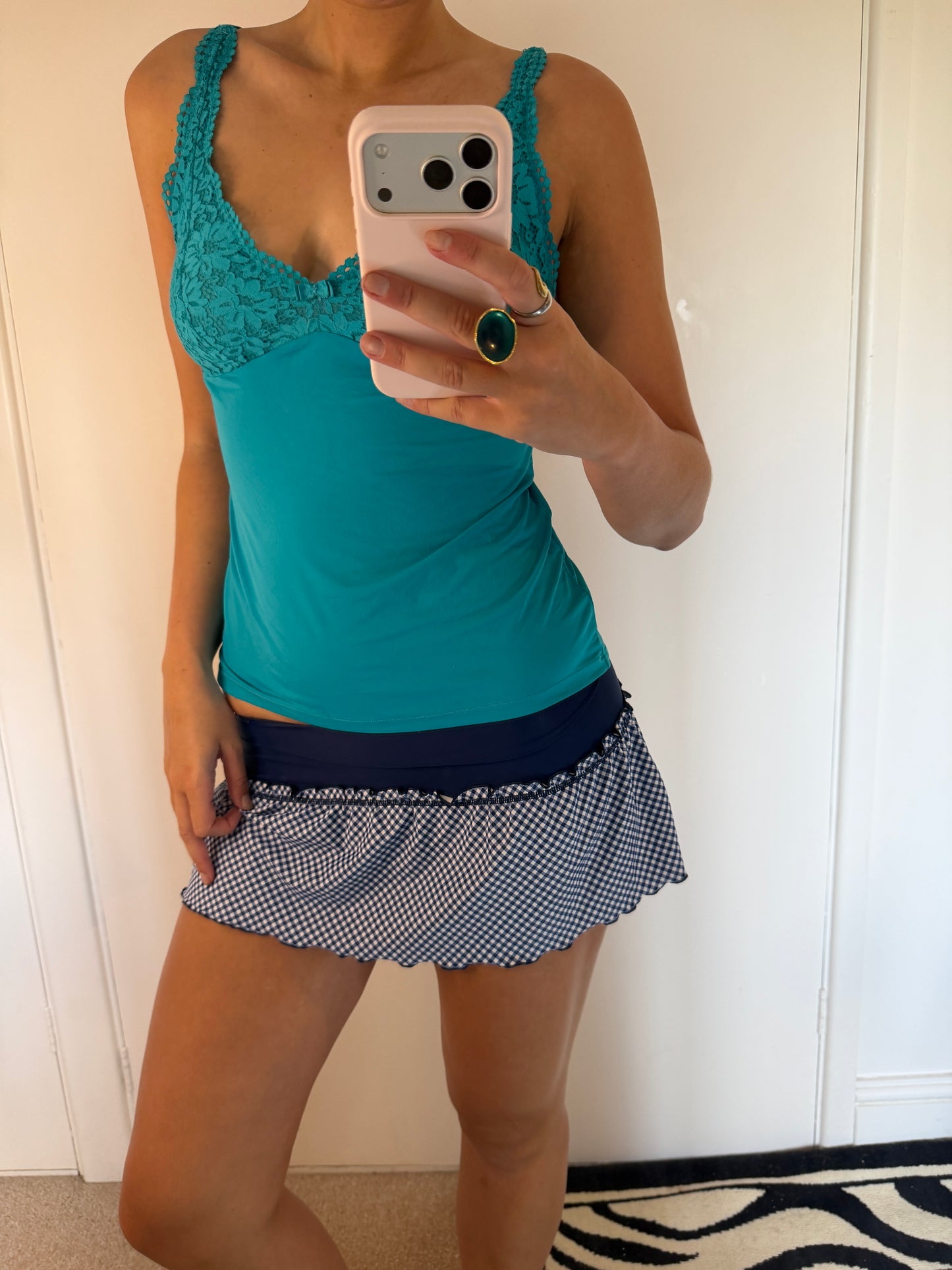 y2k mini skirt