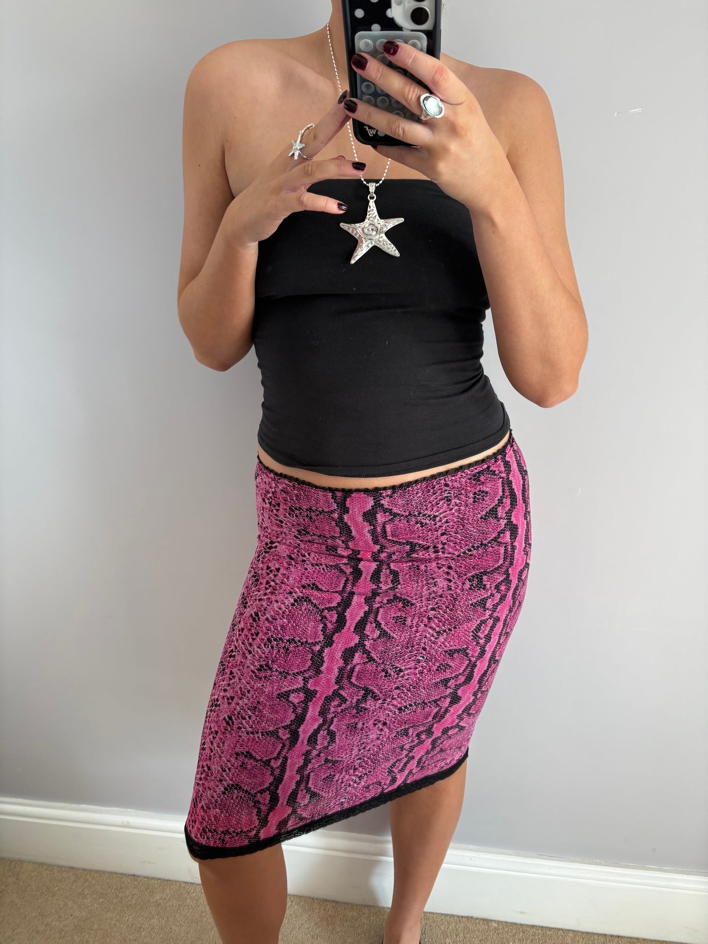 morgan de toi midi skirt