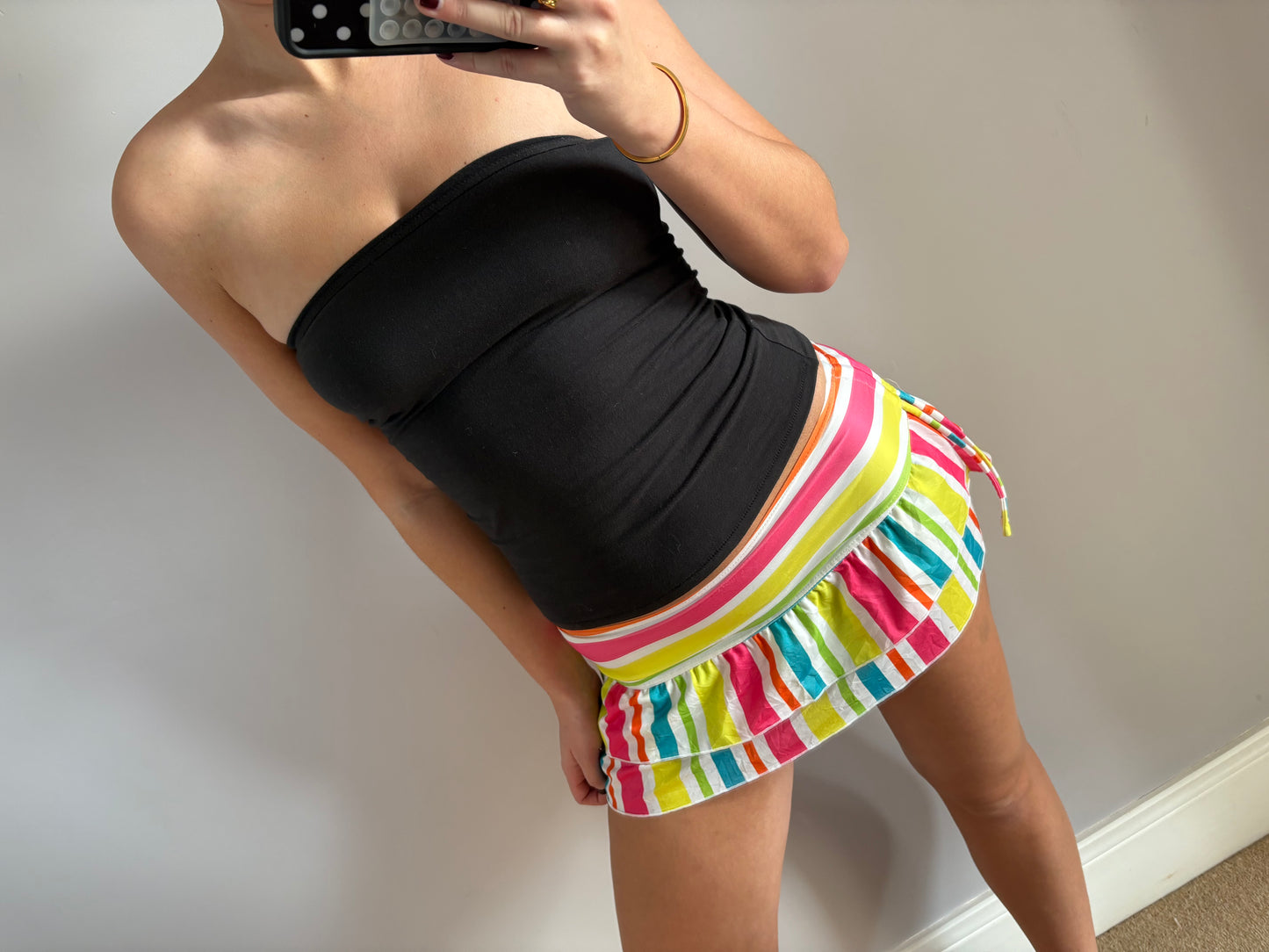 y2k mini skirt