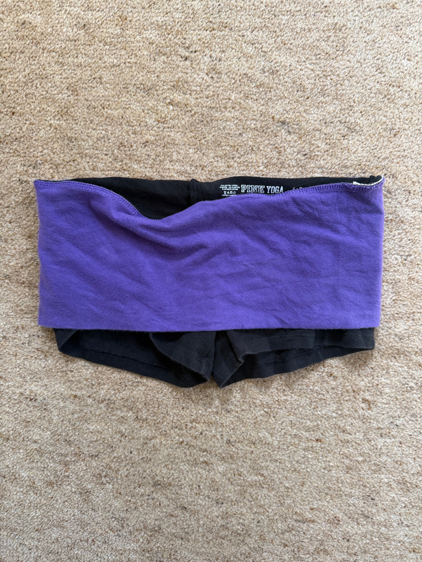 vs fold over shorts