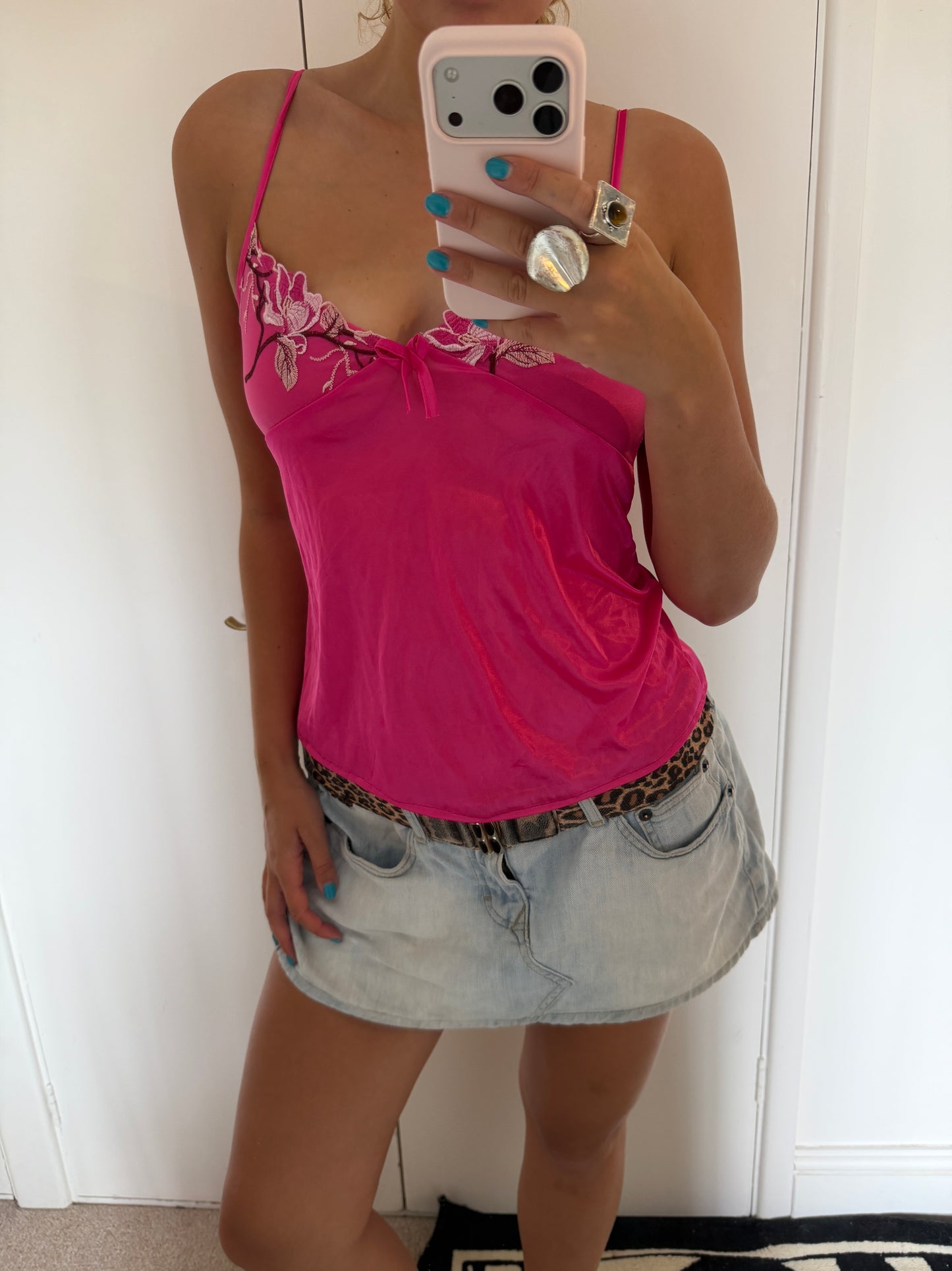 pink cami