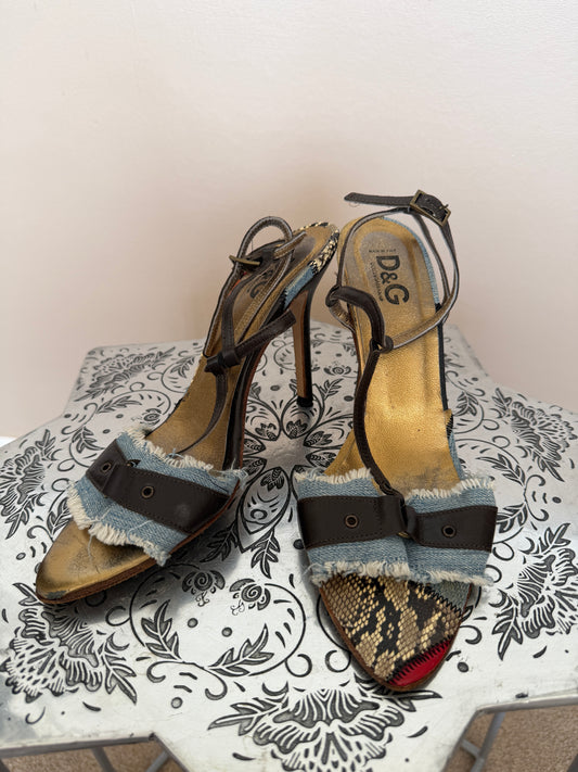 vintage d&g heels