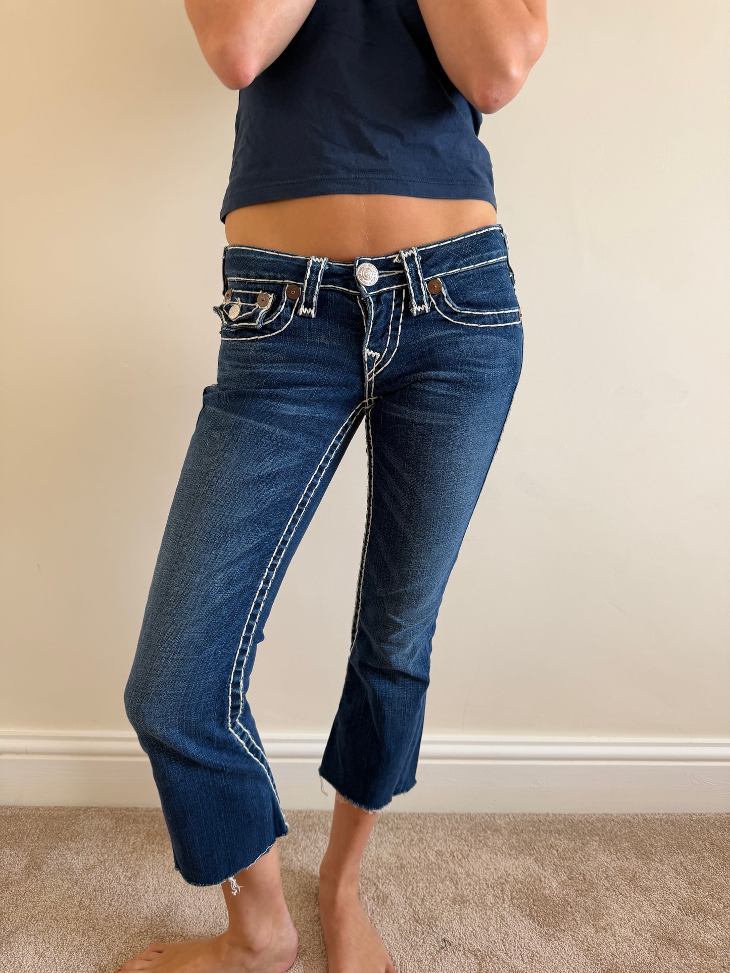 vintage true religion capris