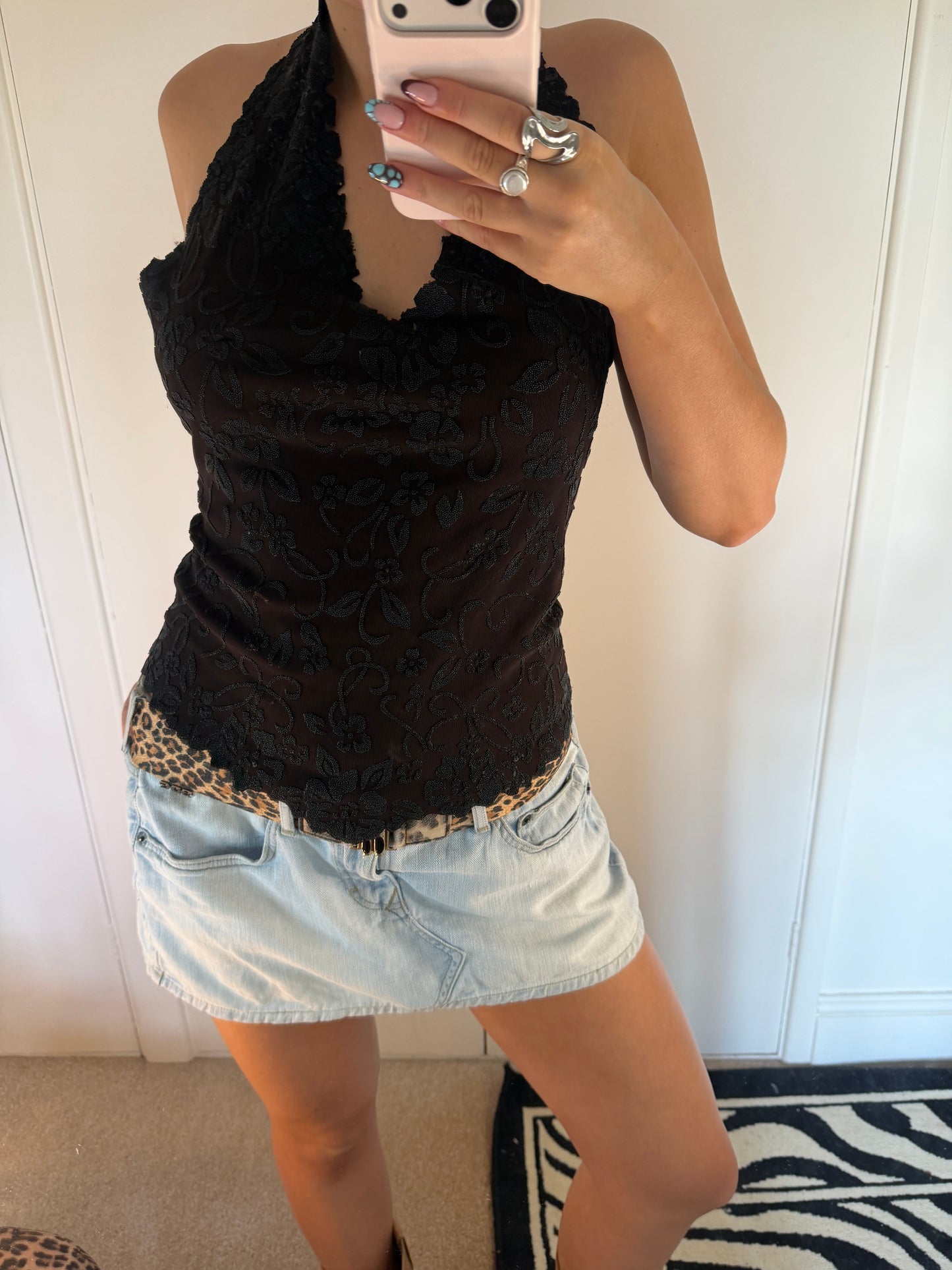 beaded cami