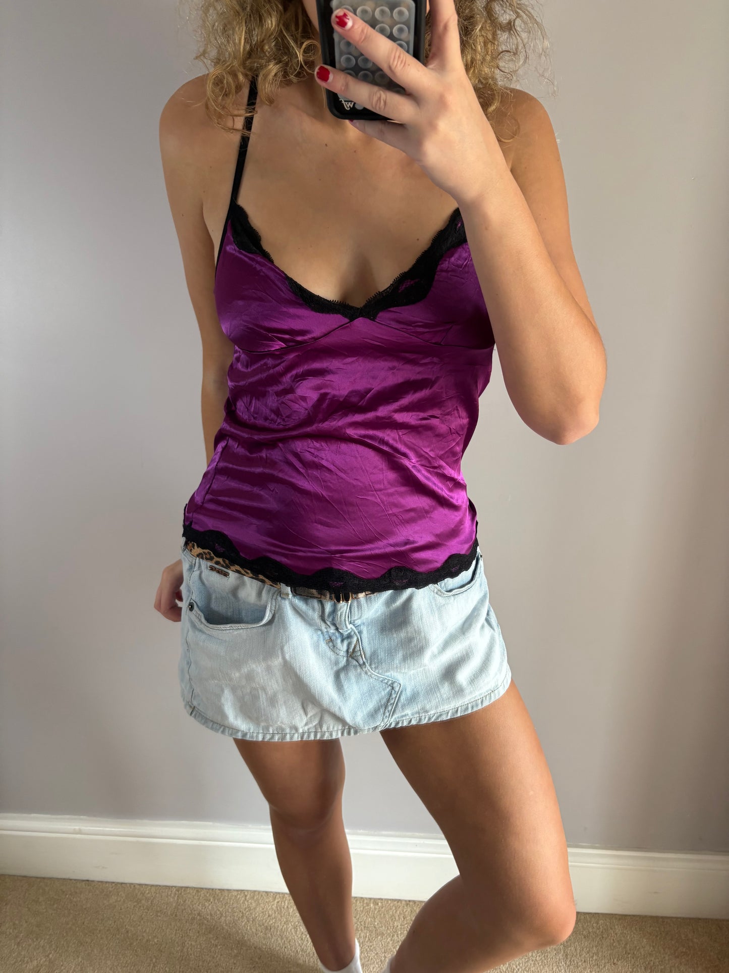 purple cami