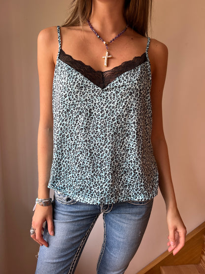 Leopard Cami Top