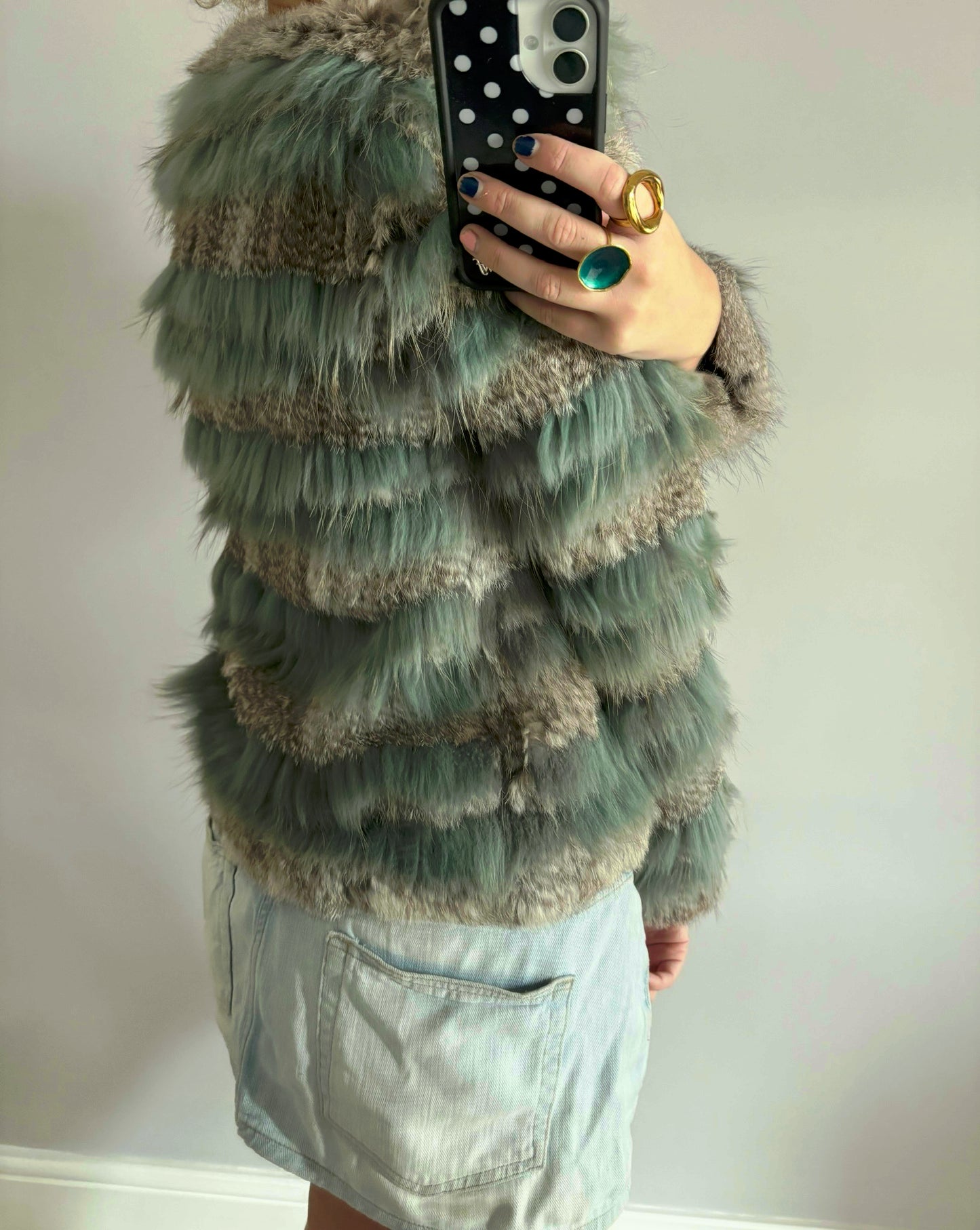 faux fur coat