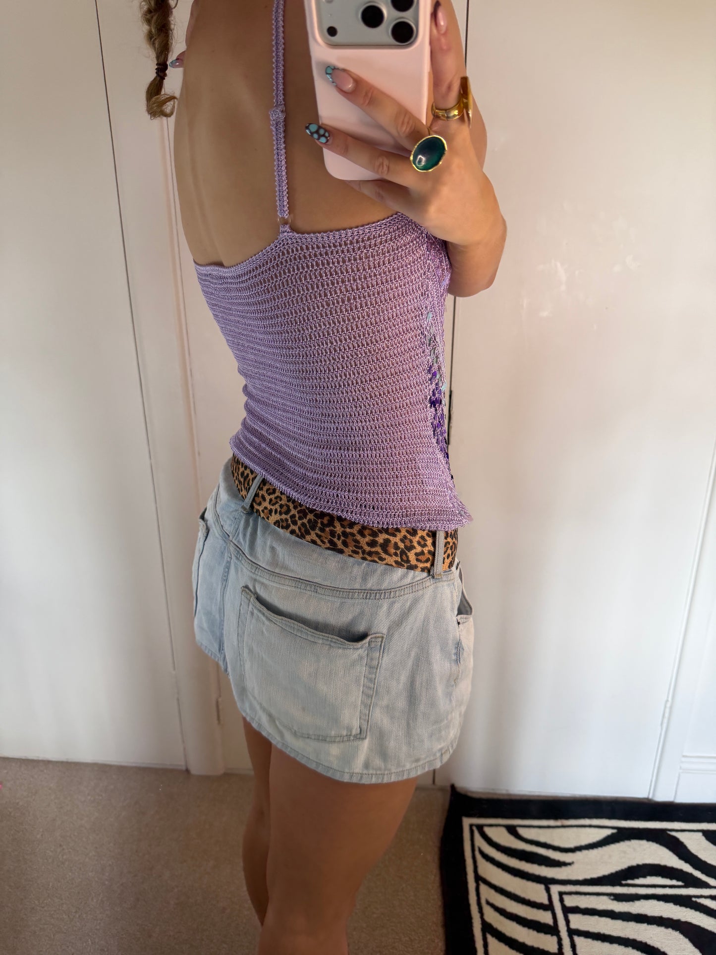 sequin cami