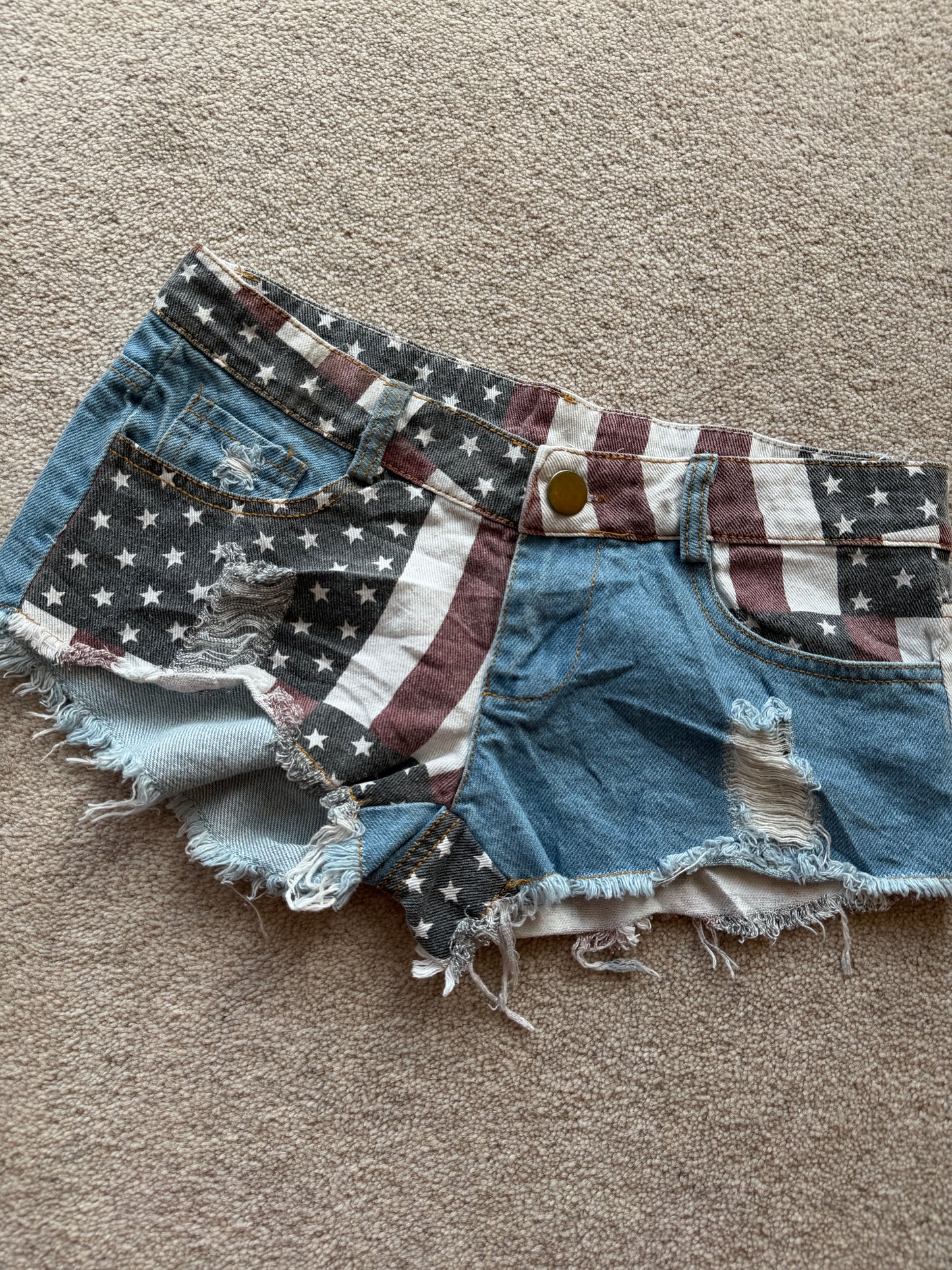 usa mini shorts