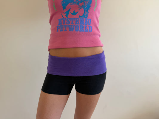 vs fold over shorts