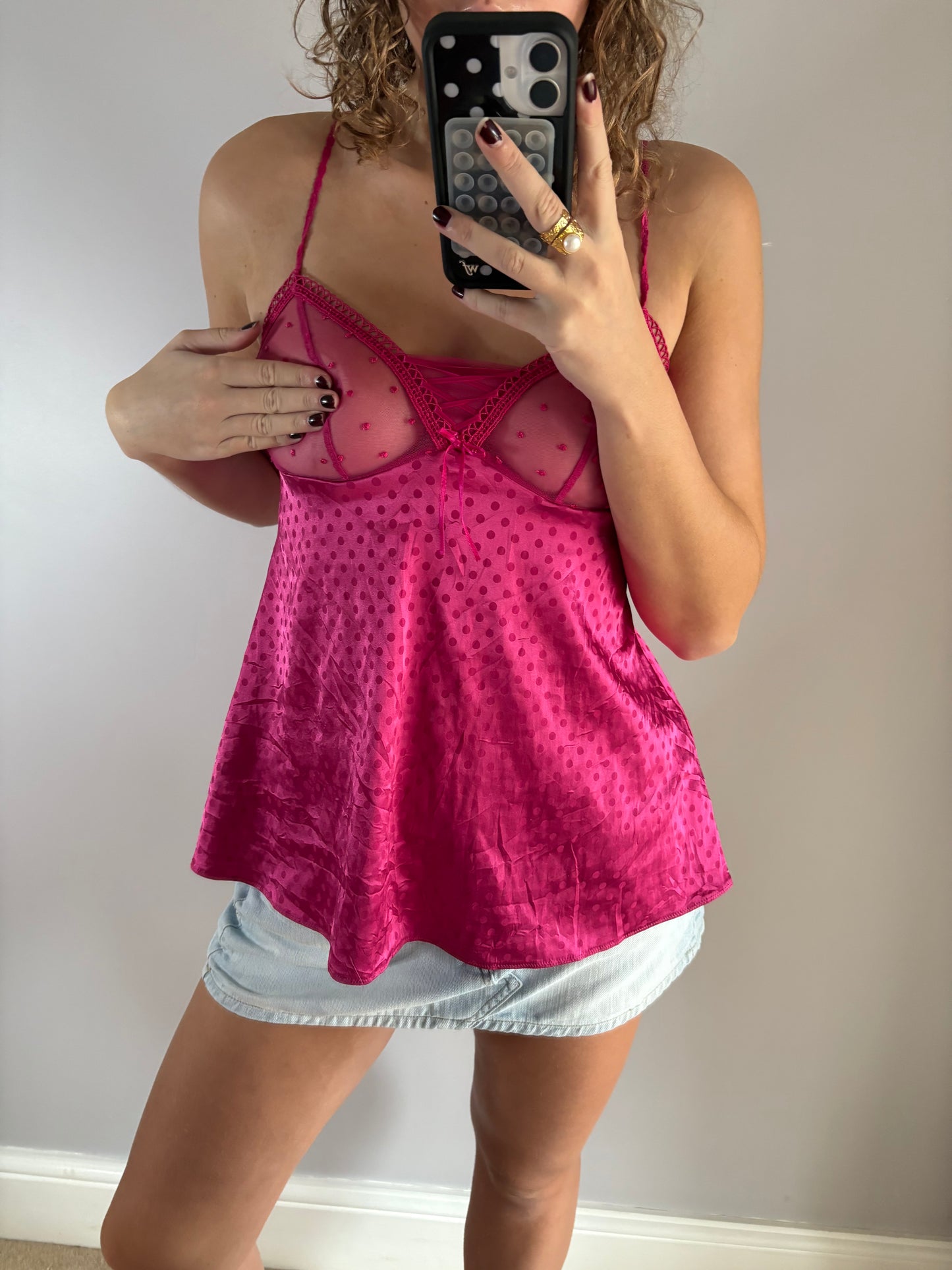 pink cami