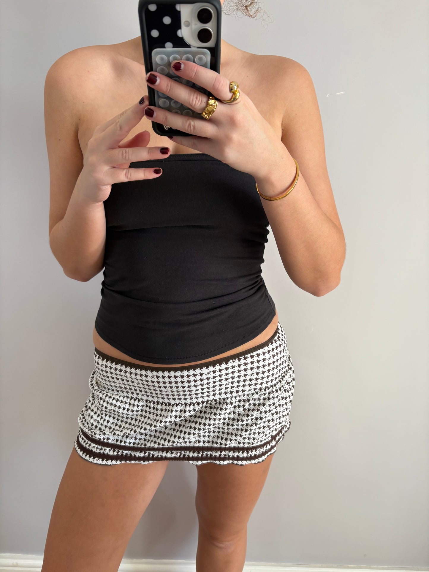 y2k mini skirt
