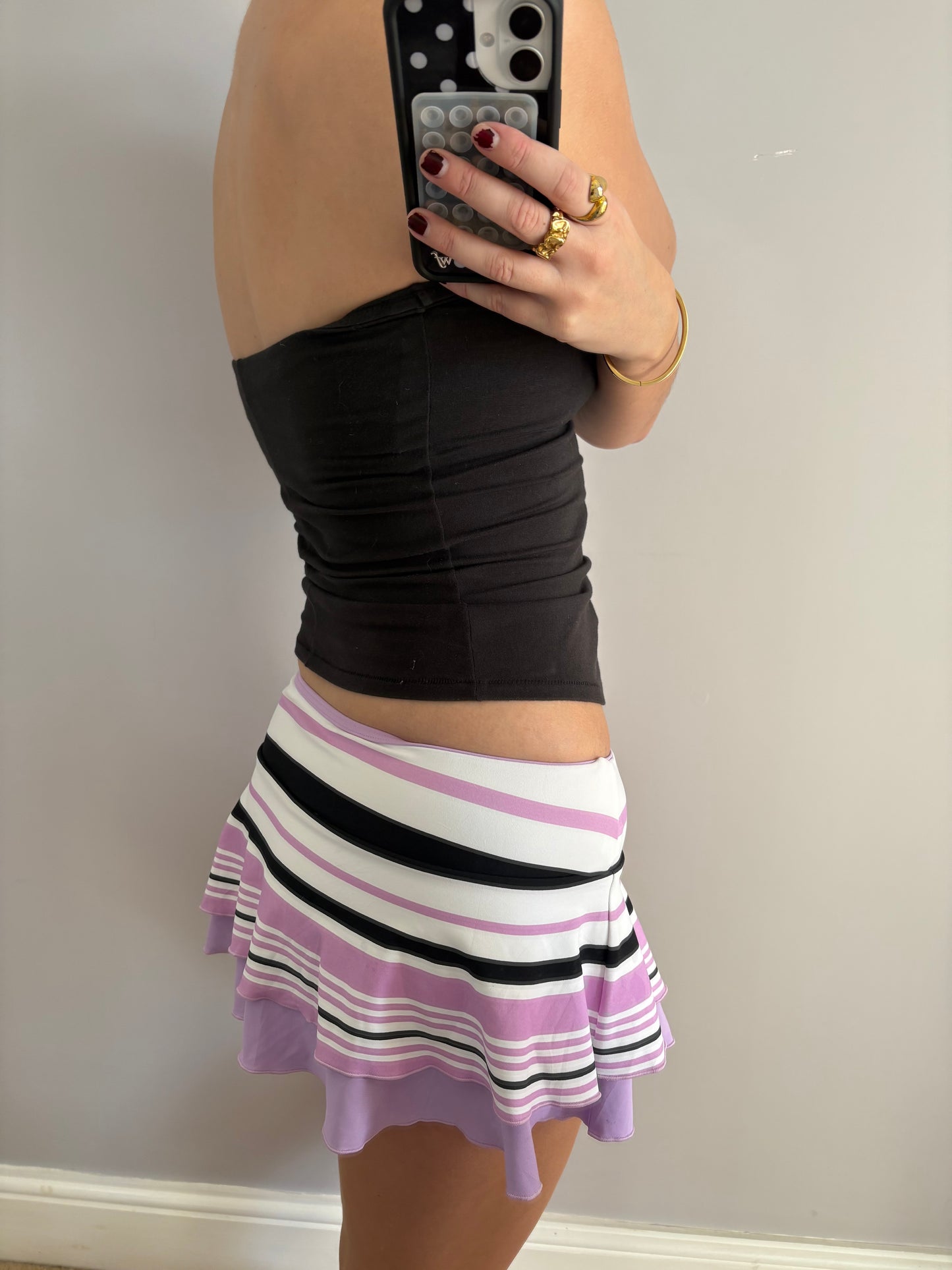 y2k mini skirt