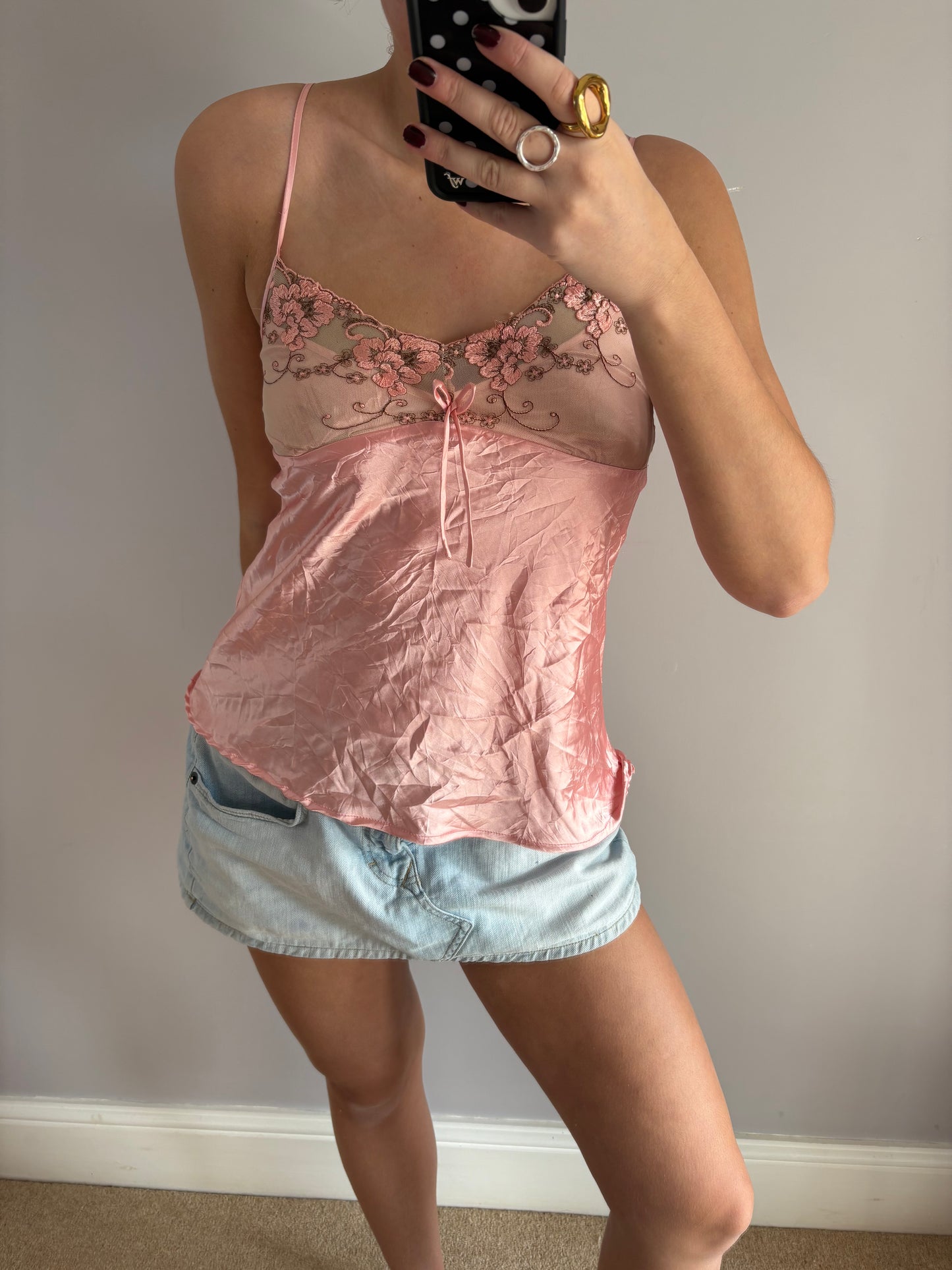 pink cami