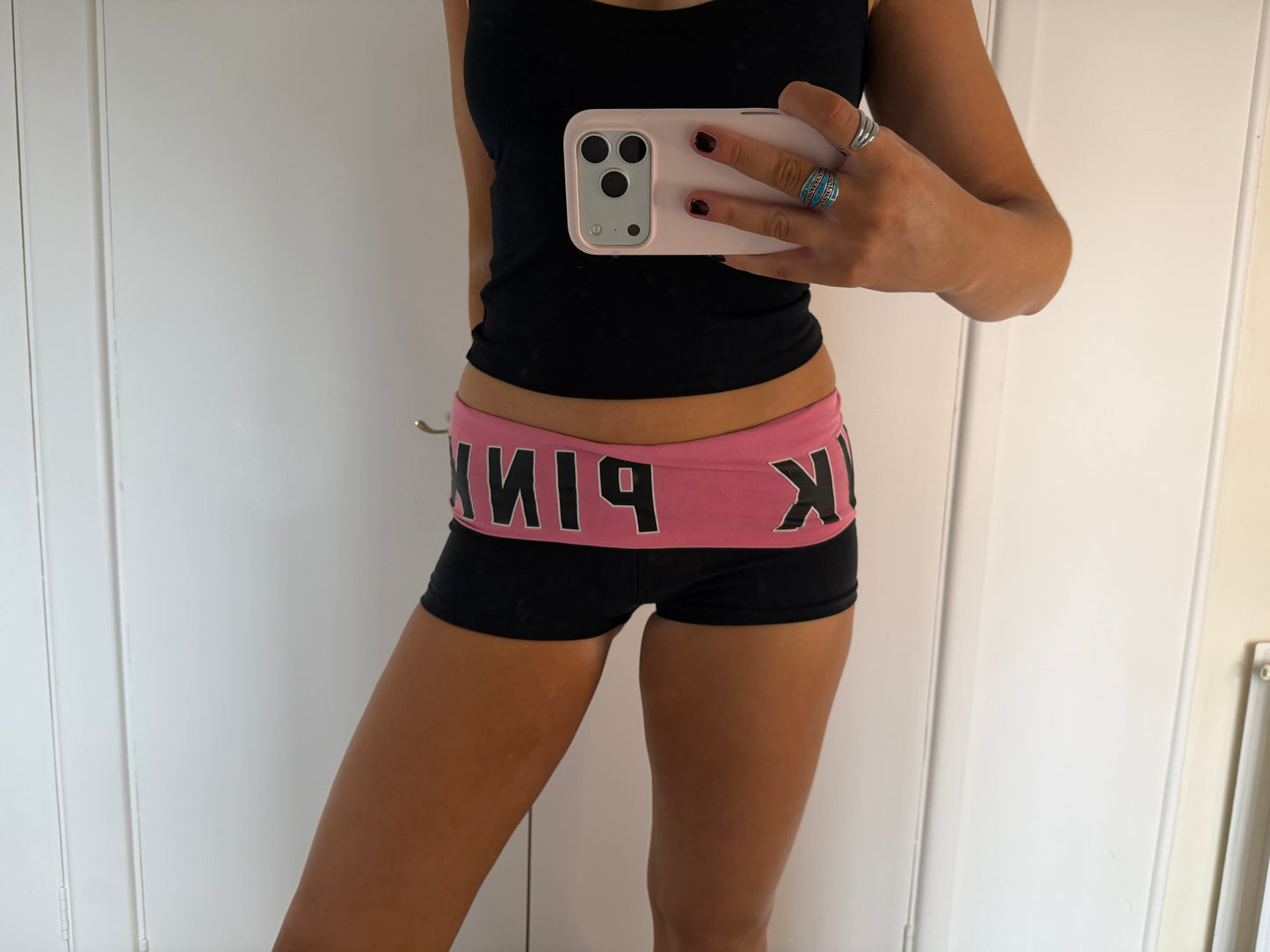 vs pink shorts