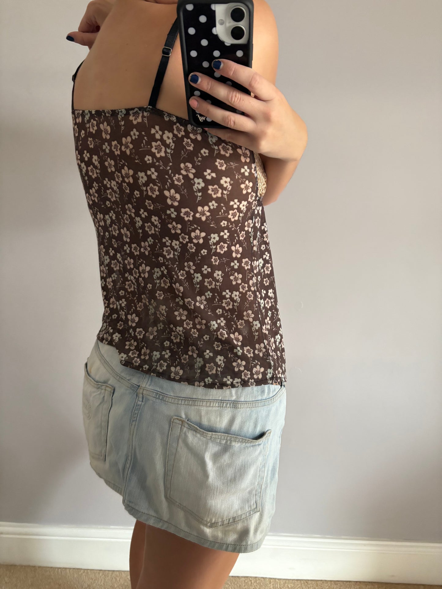 leopard cami