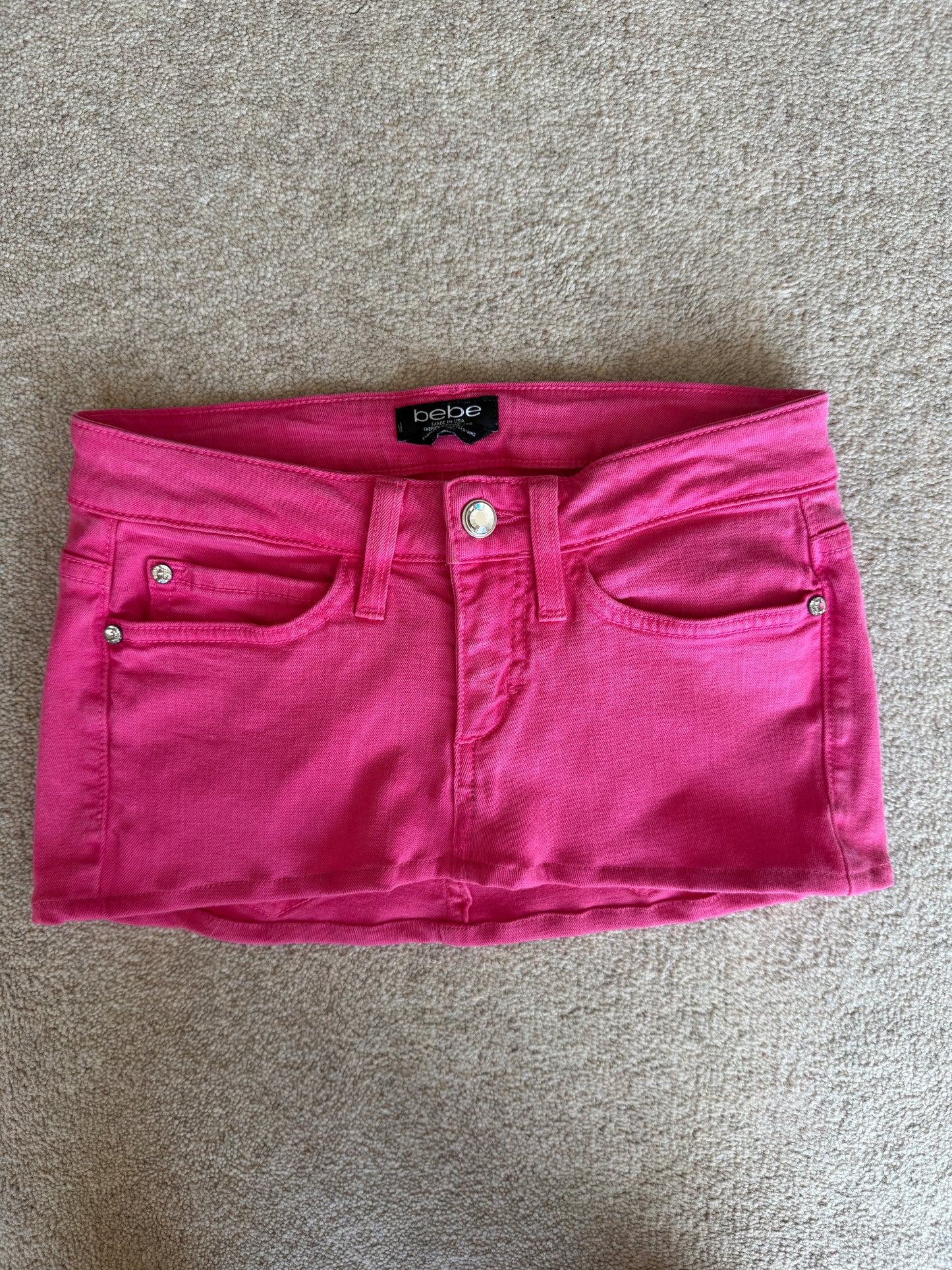 bebe mini skirt