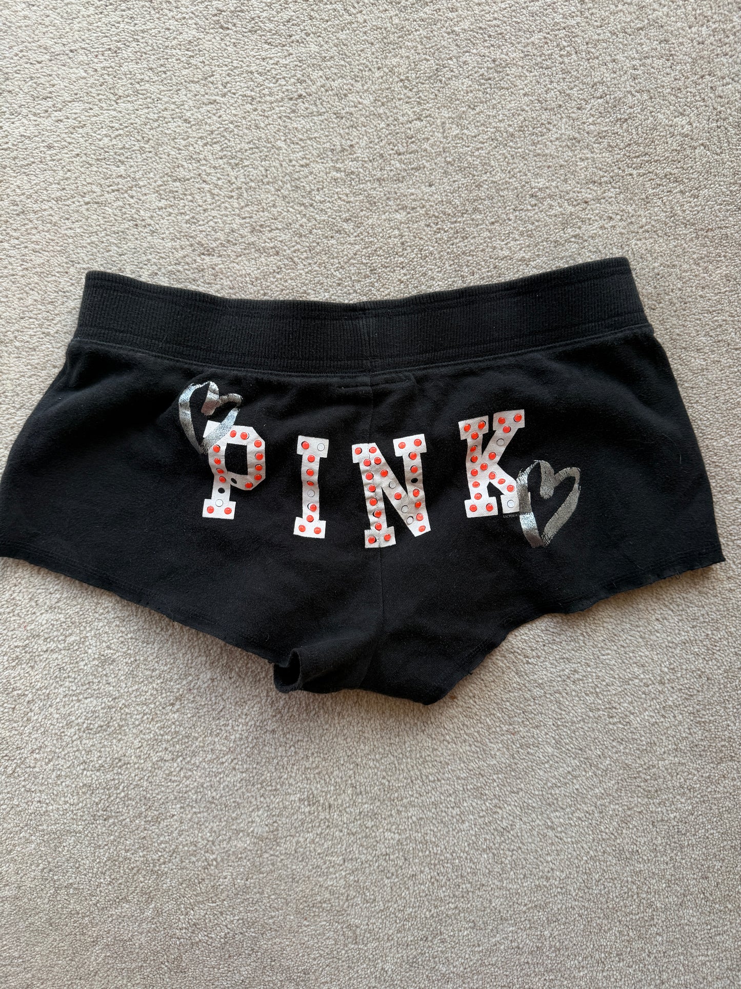 vs pink mini shorts