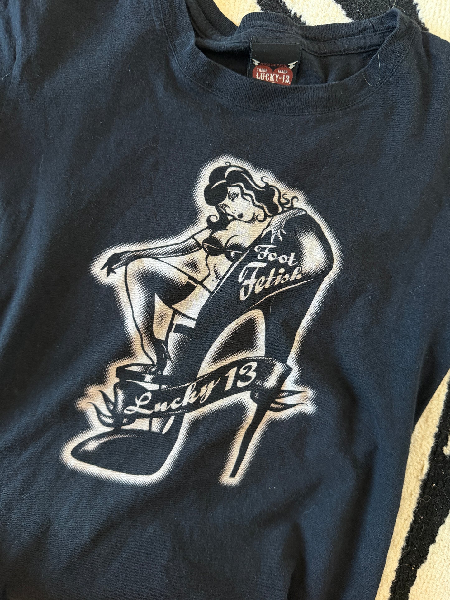 lucky 13 babytee